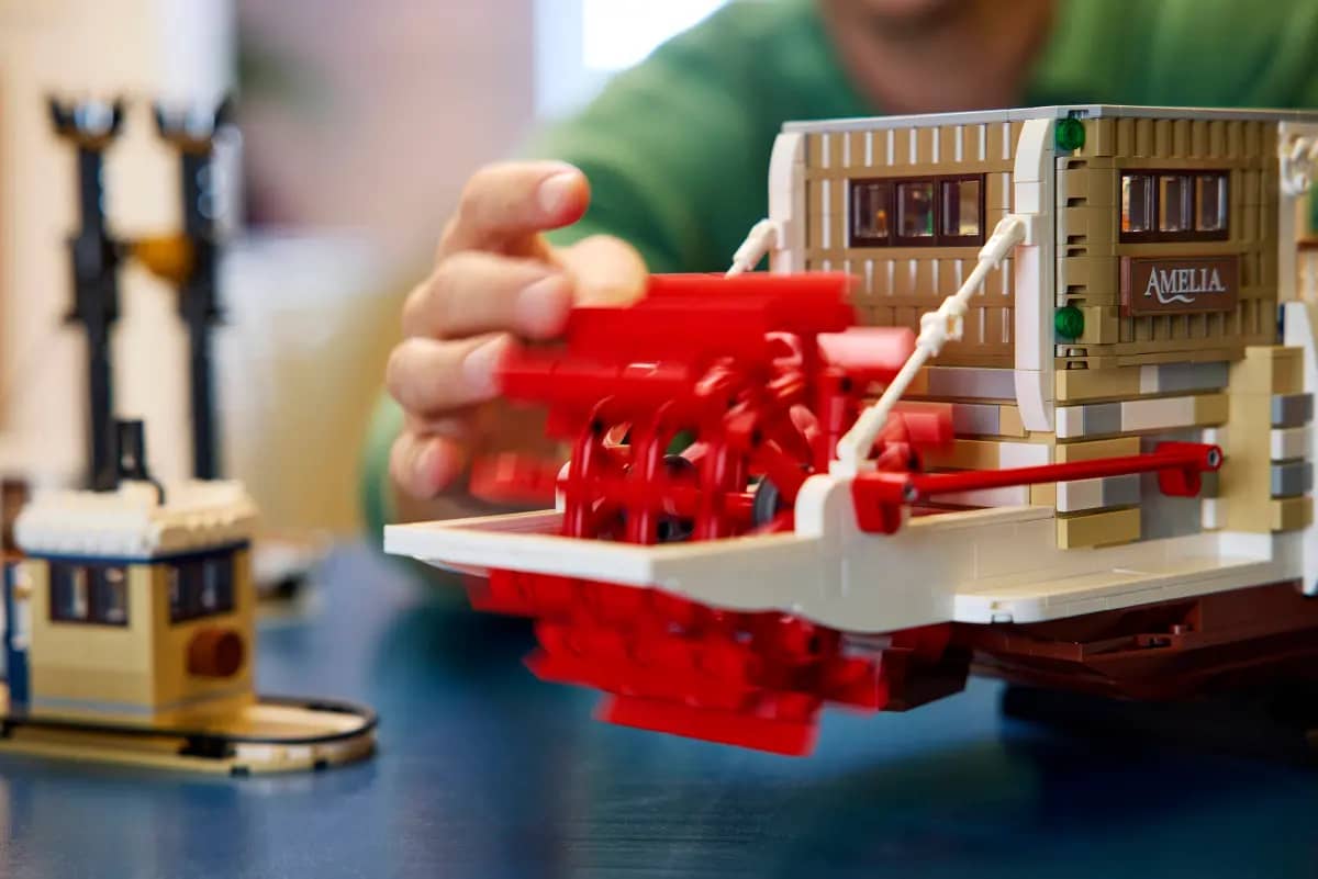 LEGO 21356 River Steamboat - Ideas