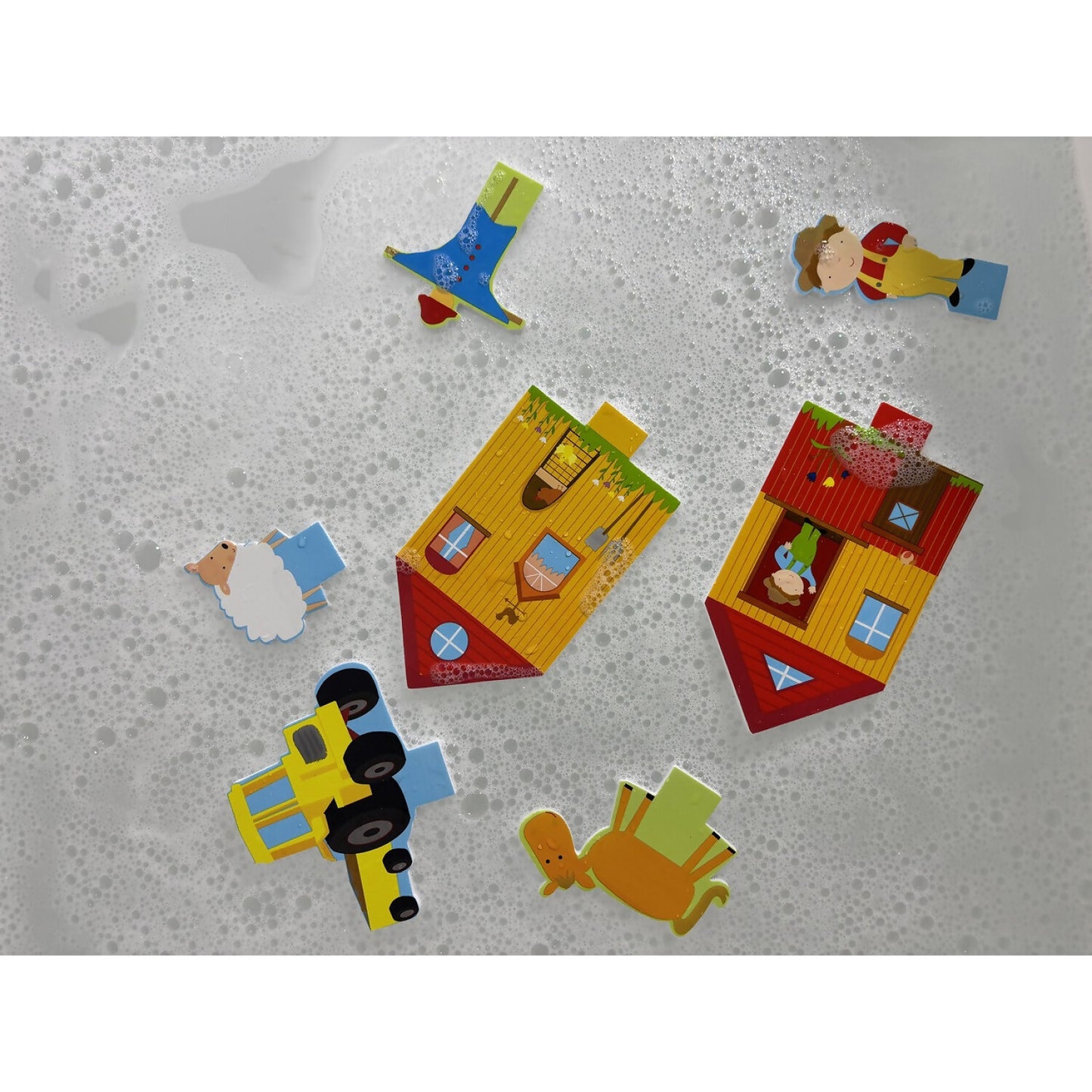 Buddy & Barney - Bath Time Build and Play - On The Farm