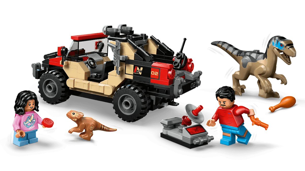 LEGO 76972 Raptor Off-Road Escape - Jurassic World