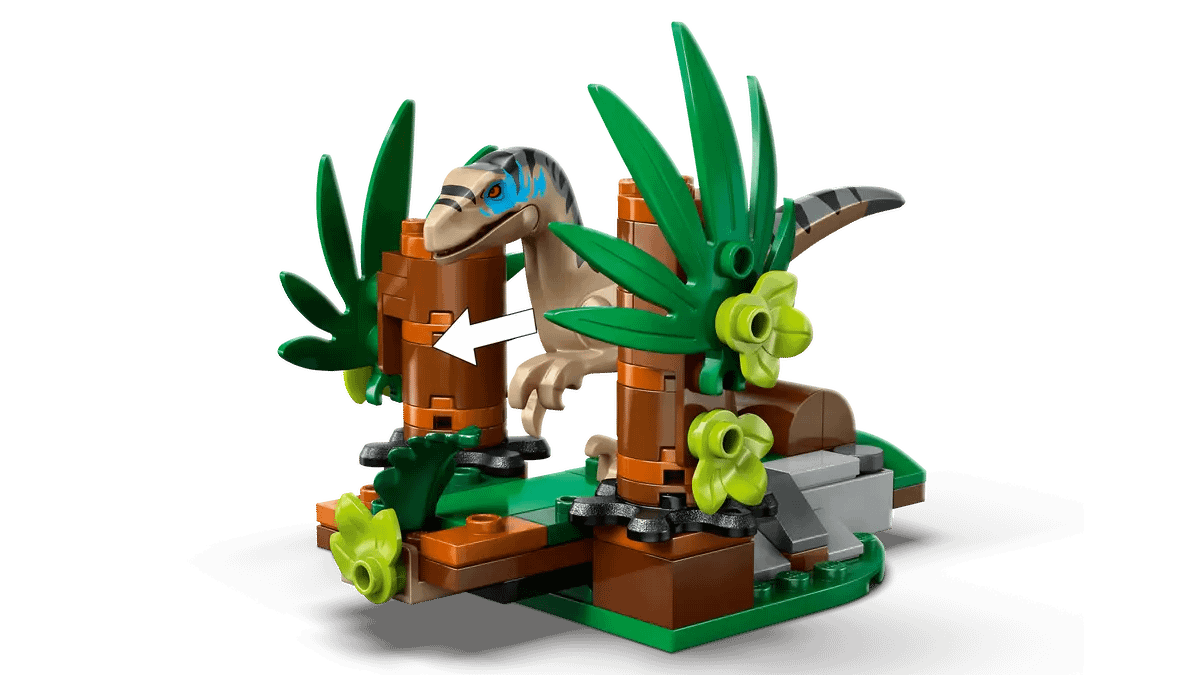 LEGO 76972 Raptor Off-Road Escape - Jurassic World