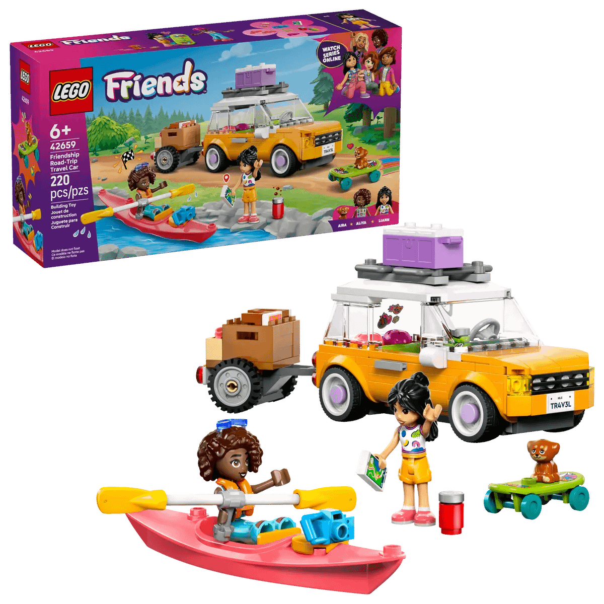 LEGO 42659 Friendship Road-Trip Travel Car - Friends