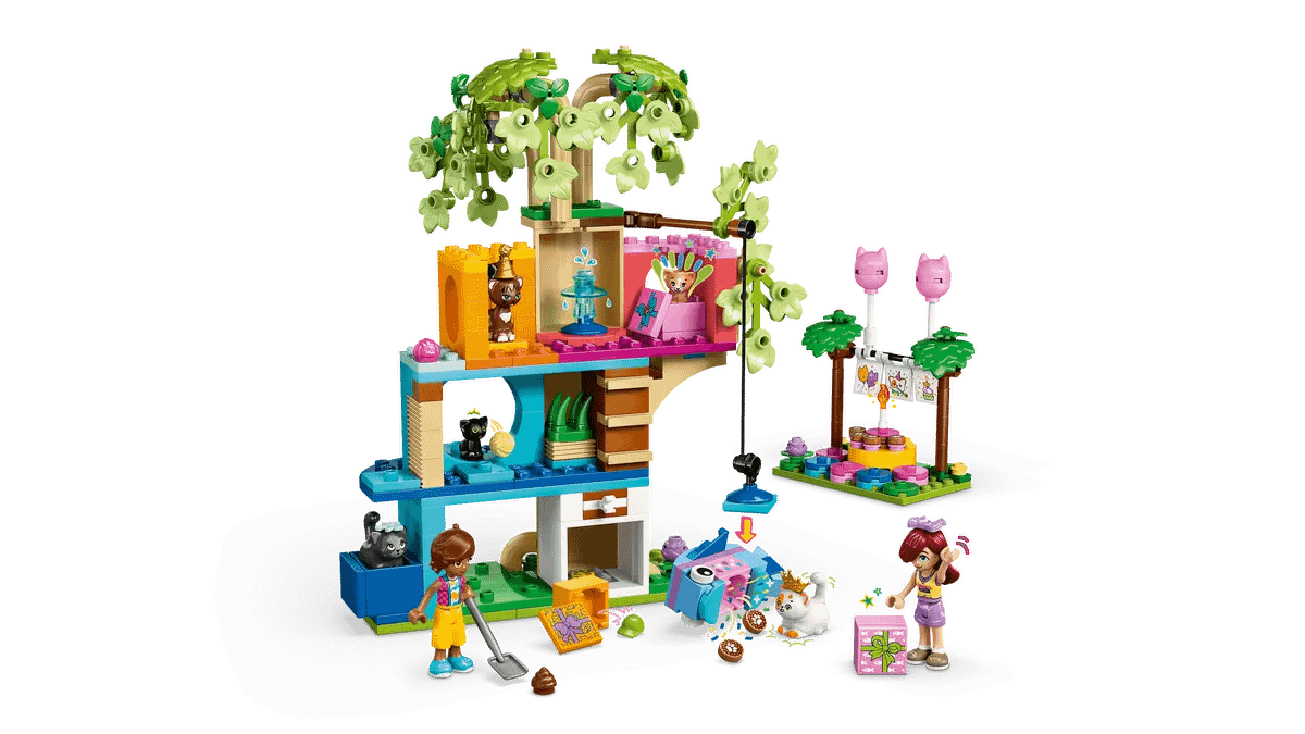 LEGO 42666 Cat Birthday Party & Tree House - Friends