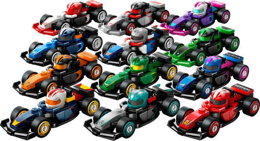 LEGO 71049 F1® Collectible Race Cars - Minifigures