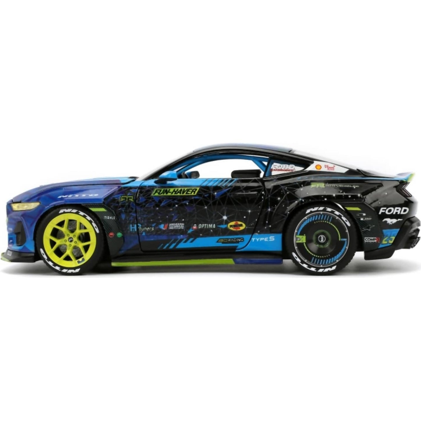 Jada Toys - RTR 2024 Ford Mustang Vaughn Gittin Jr 1:24 Scale Diecast Vehicle