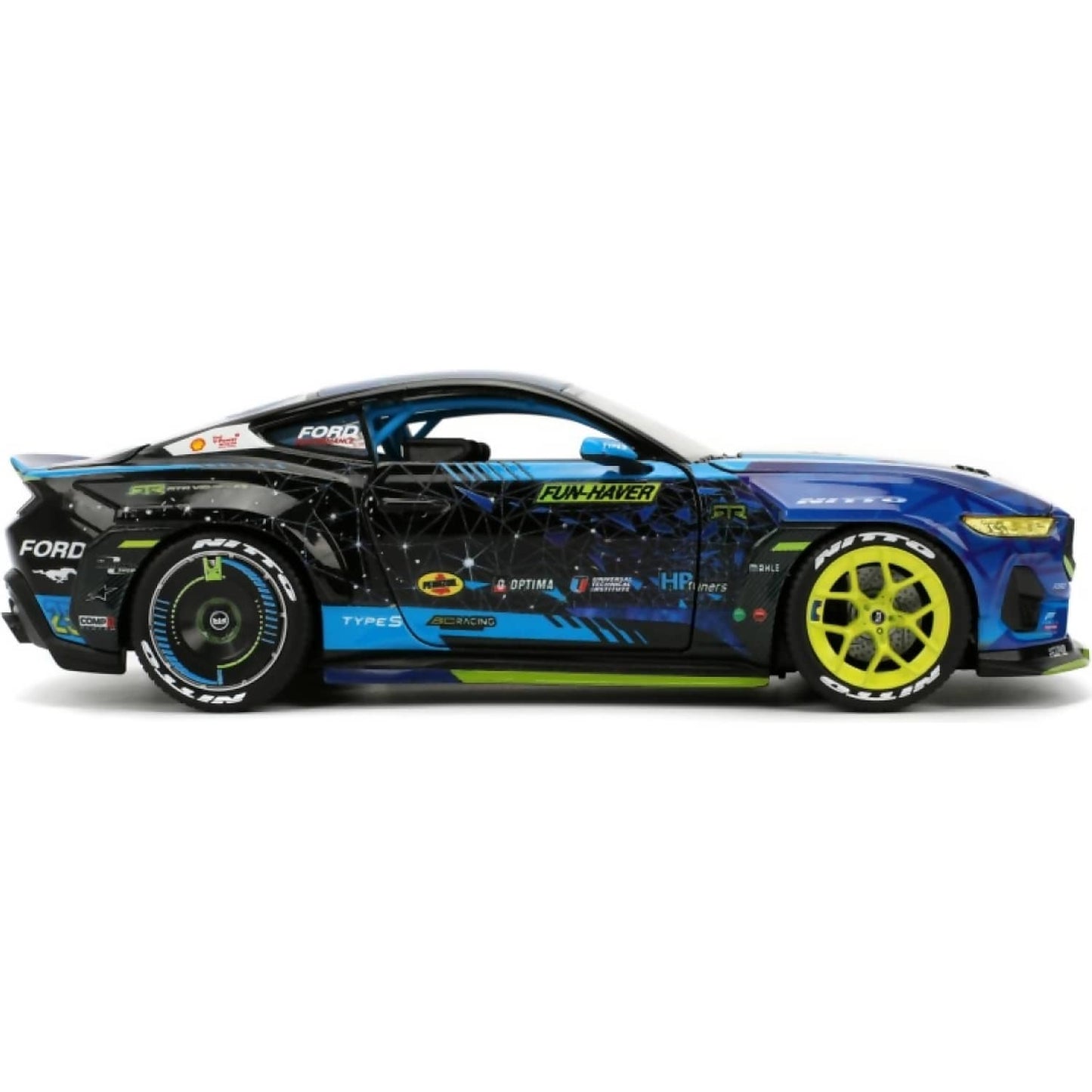 Jada Toys - RTR 2024 Ford Mustang Vaughn Gittin Jr 1:24 Scale Diecast Vehicle