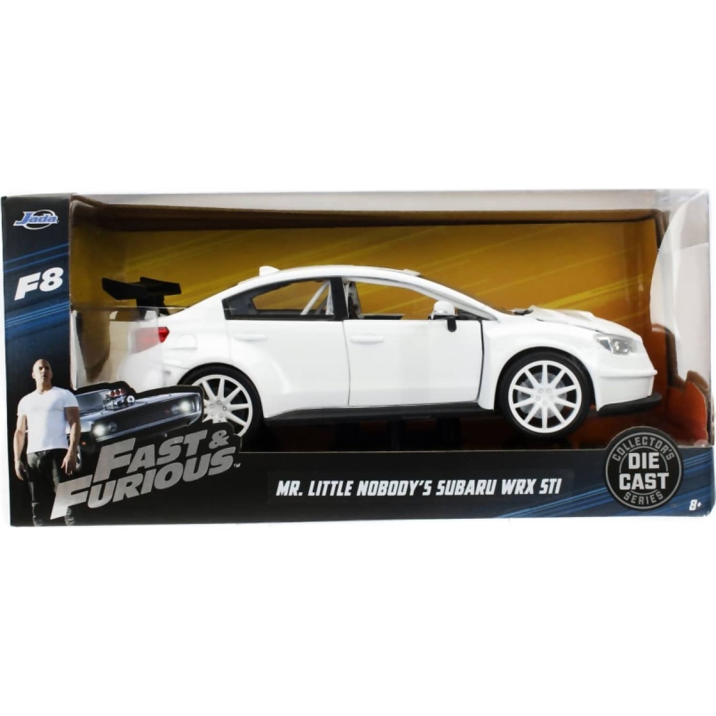 Jada Toys - Fast & Furious 8 - Mr Little Nobodys Subaru WRX STI 1:24 Scale Diecast Vehicle