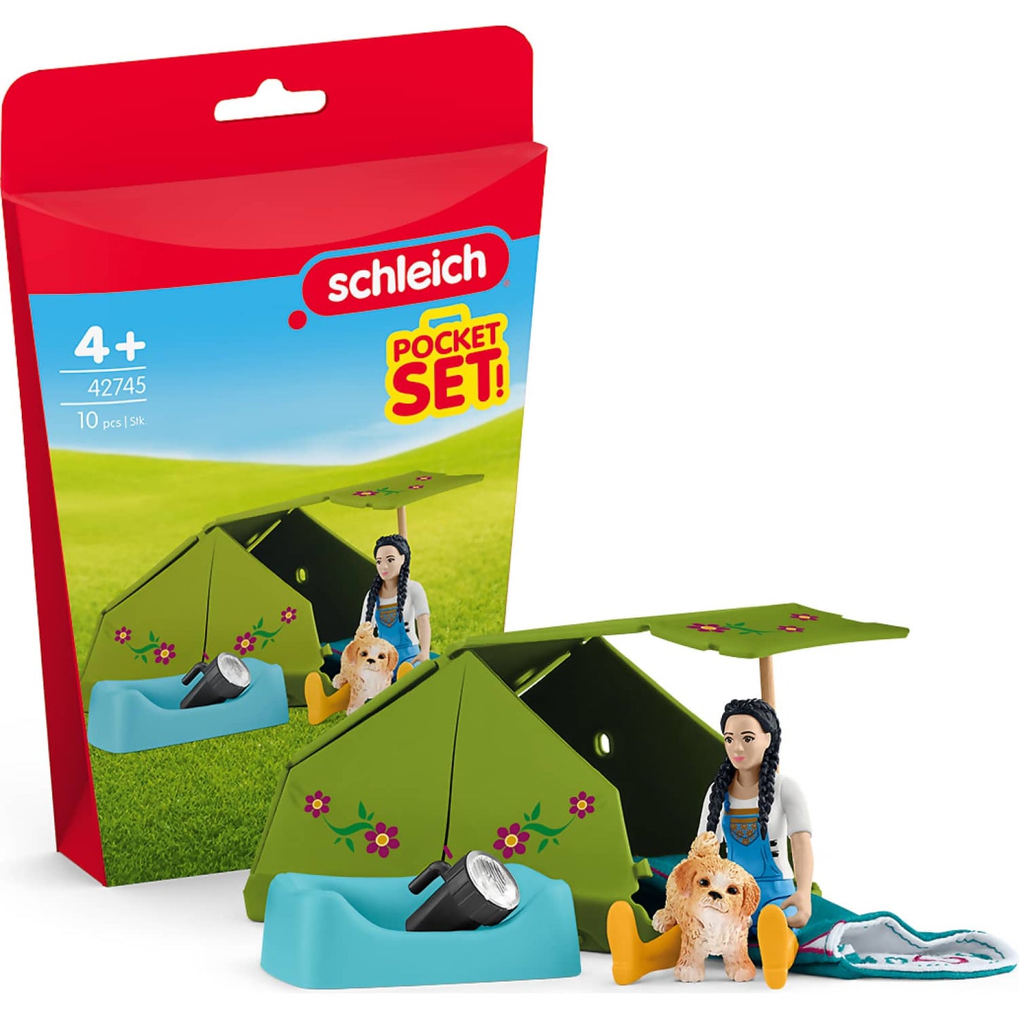 Schleich - Horse Club Camping Adventure with Kim Pocket Set!