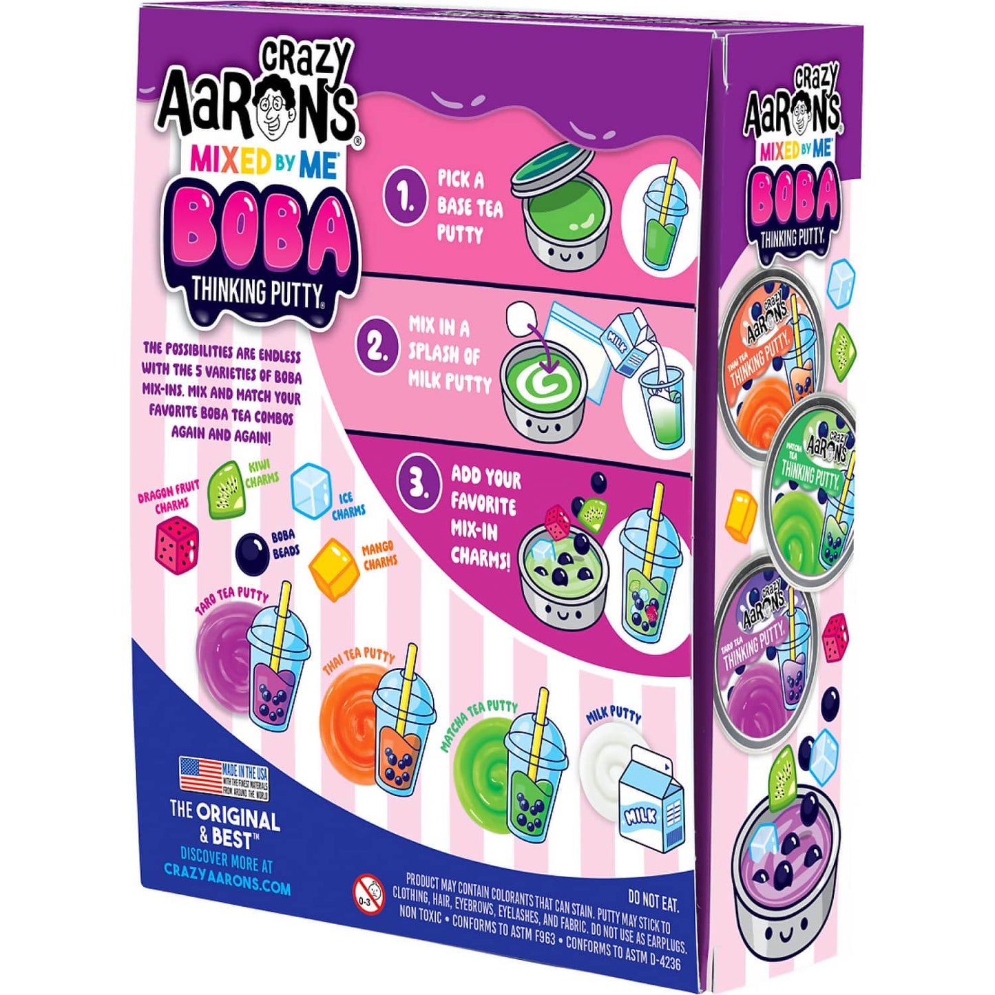 Crazy Aarons - Mixed By Me Boba Thinking Putty Set