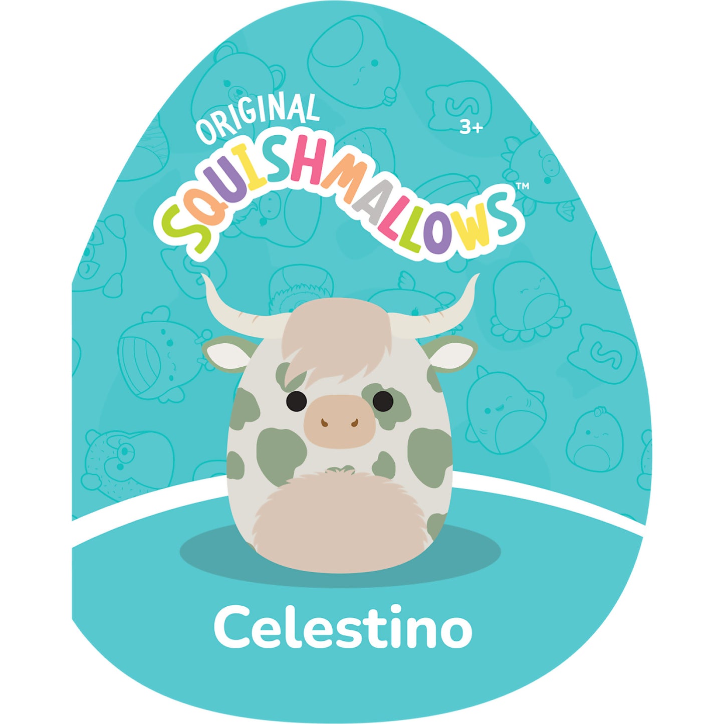 Squishmallows - Celestino the Highland Cow 16-Inch Plush
