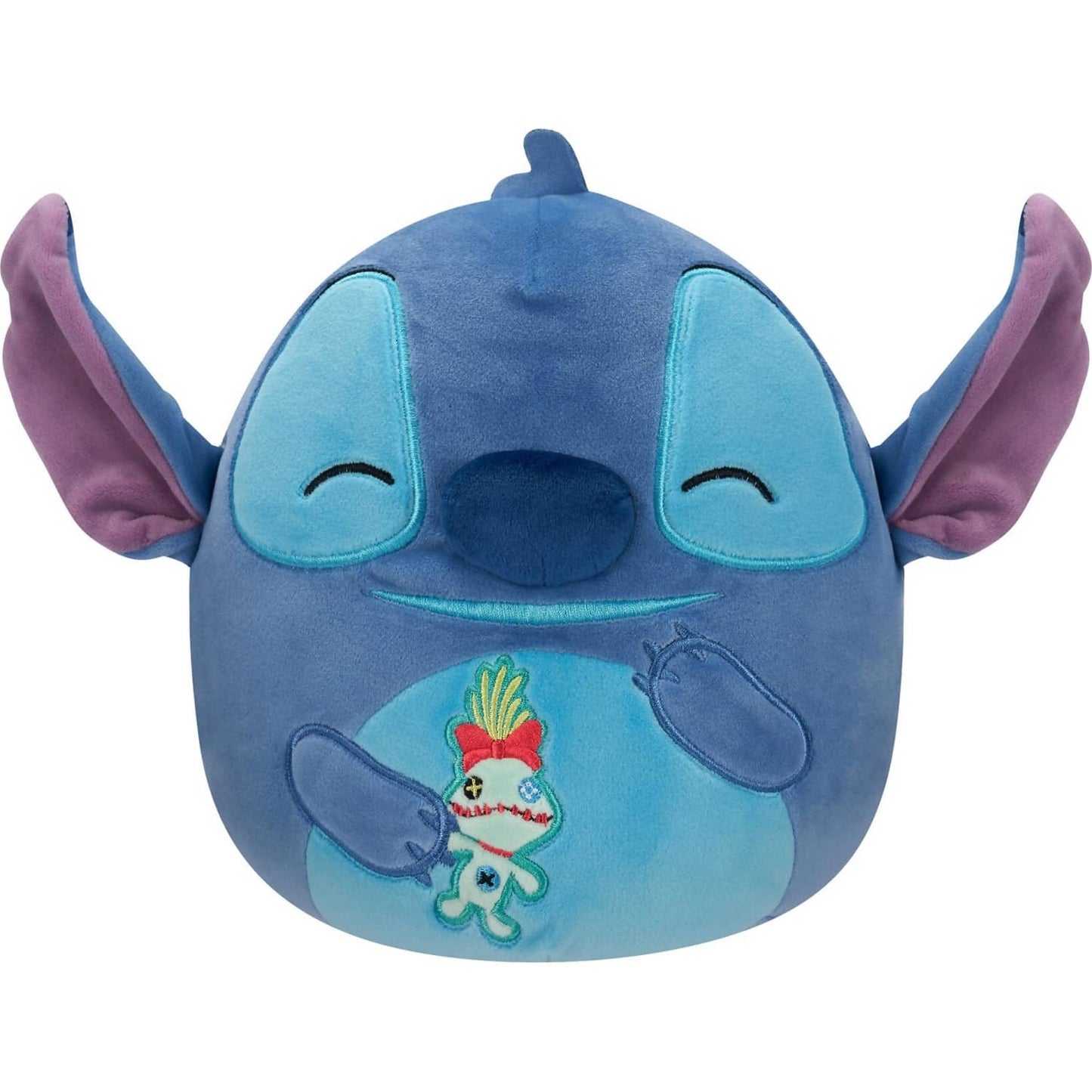 Squishmallows - Disney Stitch Holding Scrump 10-inch Plush