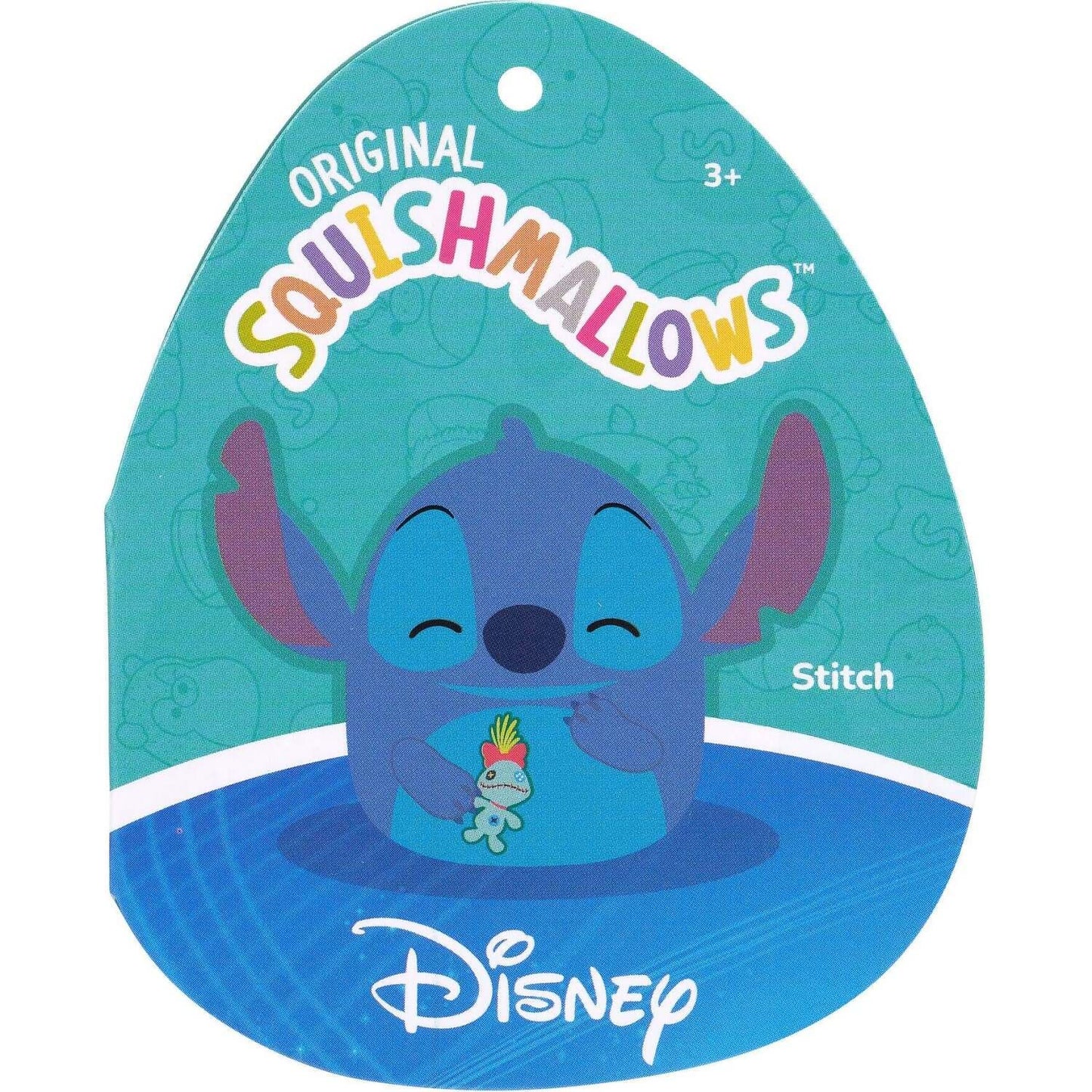 Squishmallows - Disney Stitch Holding Scrump 10-inch Plush
