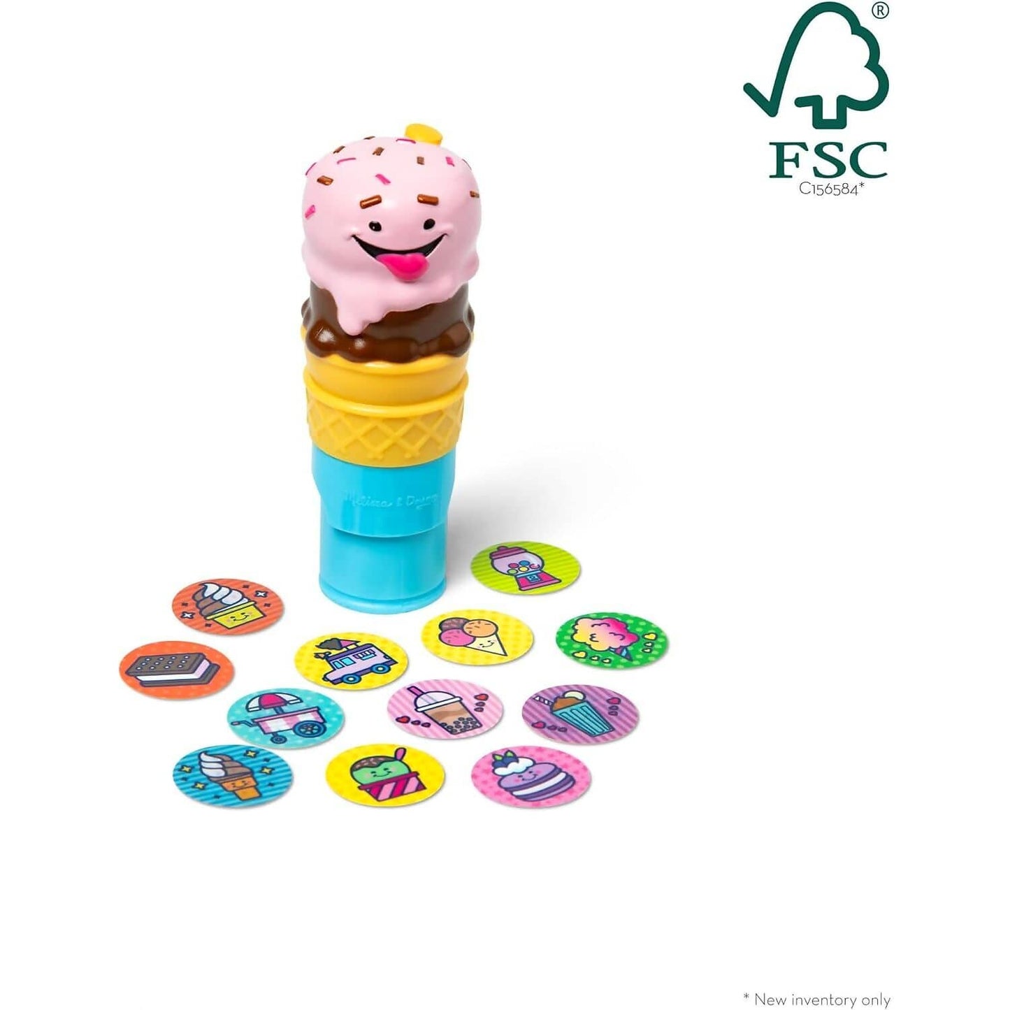 Melissa &amp; Doug - Sticker WOW! Activity Pad Set - Ice Cream