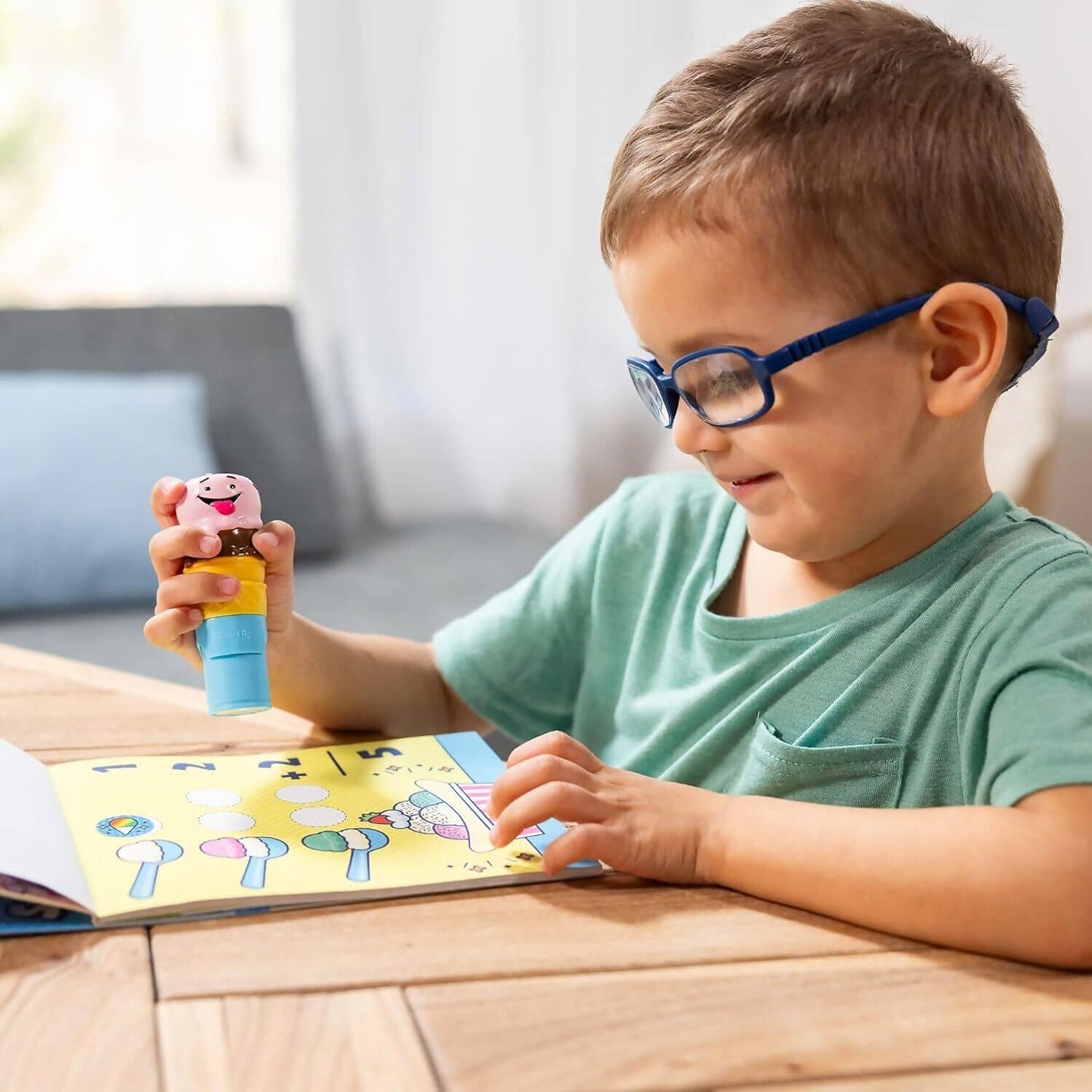 Melissa &amp; Doug - Sticker WOW! Activity Pad Set - Ice Cream