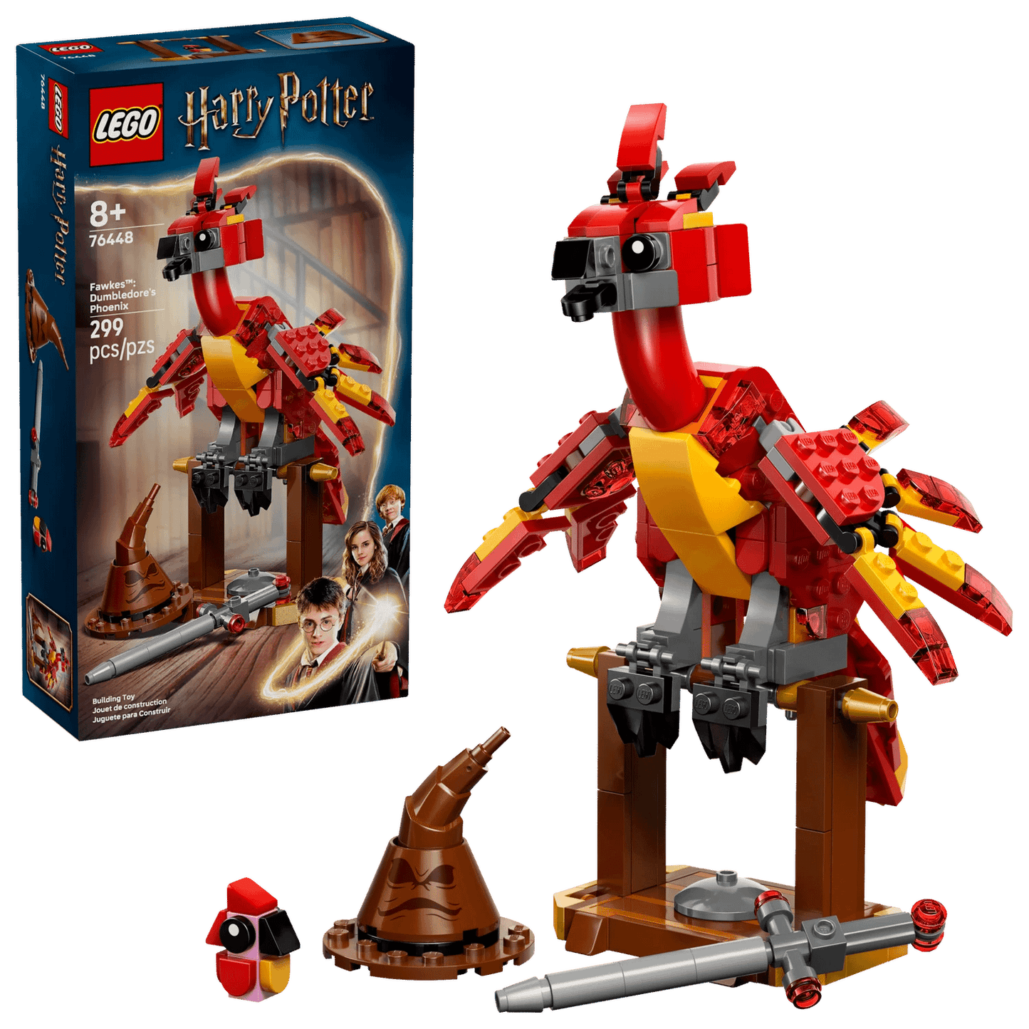 LEGO 76448 Fawkes™: Dumbledore's Phoenix - Harry Potter