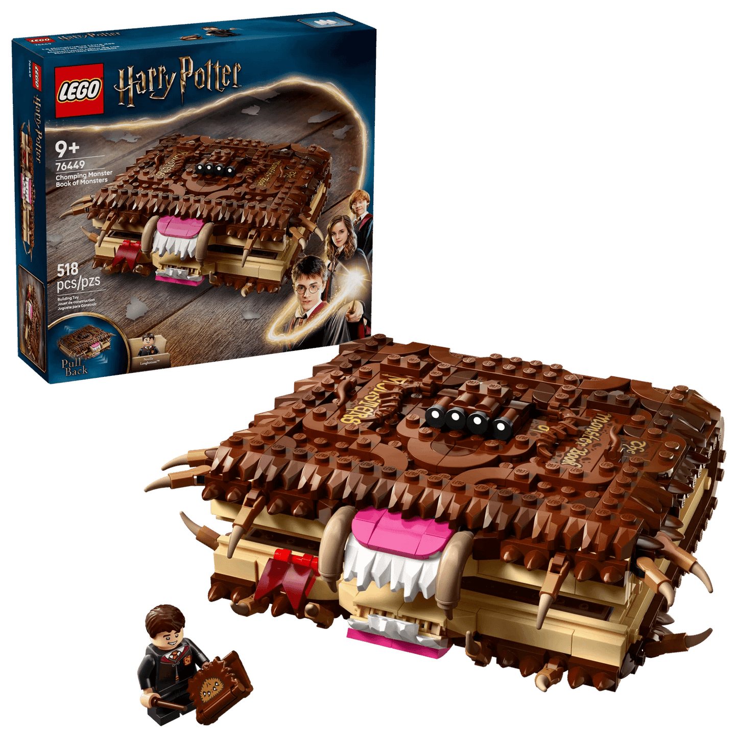 LEGO 76449 Chomping Monster Book of Monsters - Harry Potter