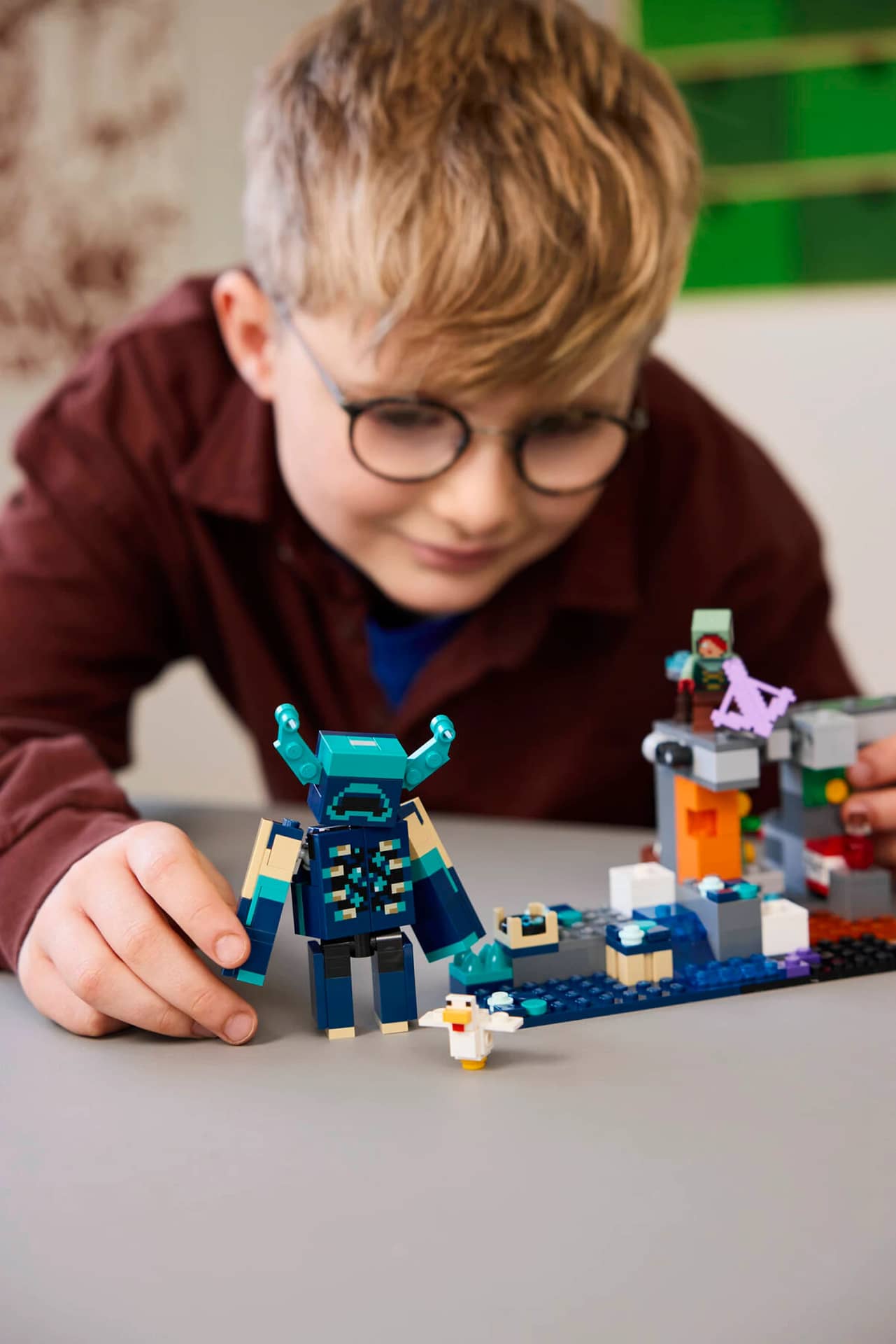 LEGO 21274 The Warden Encounter - Minecraft