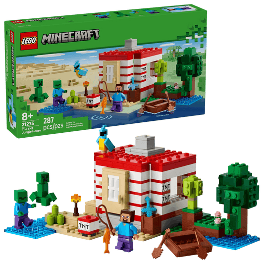 LEGO 21275 The TNT Jungle House - Minecraft