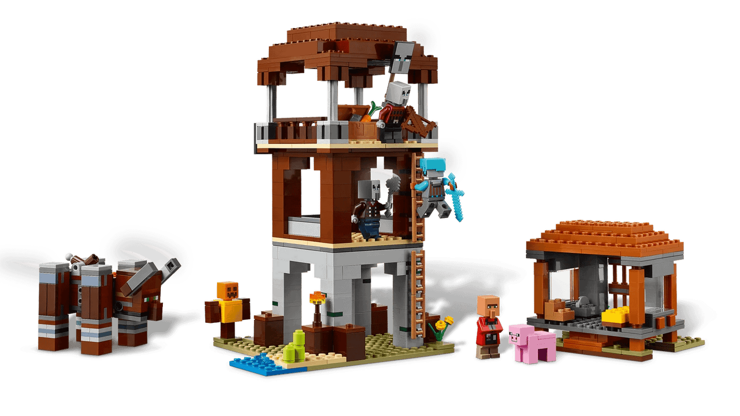 LEGO 21278 The Pillager Outpost and Ravager - Minecraft