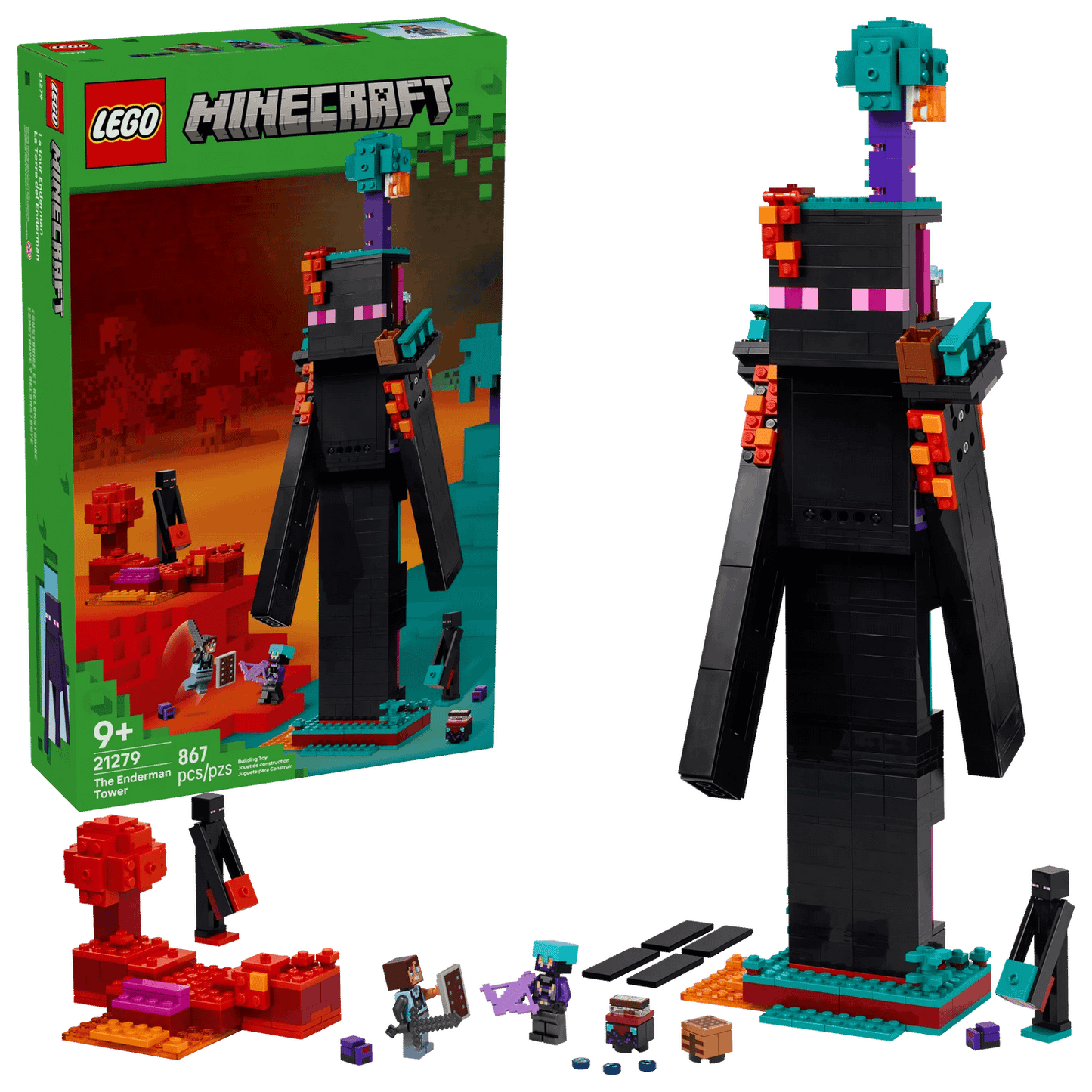 LEGO 21279 The Enderman Tower - Minecraft