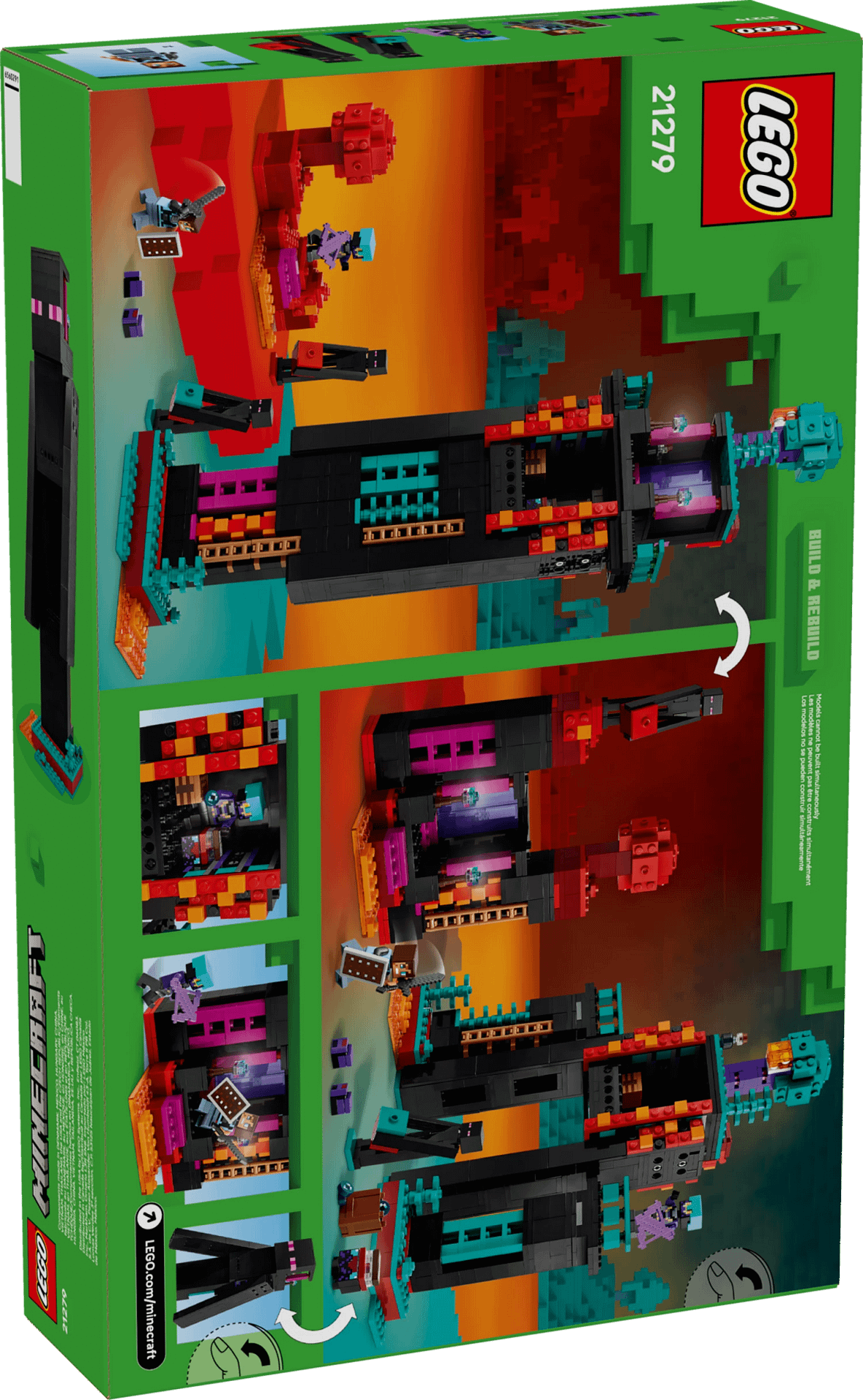 LEGO 21279 The Enderman Tower - Minecraft