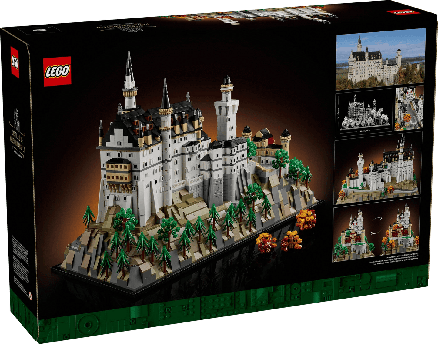 LEGO 21063 Neuschwanstein Castle - Architecture