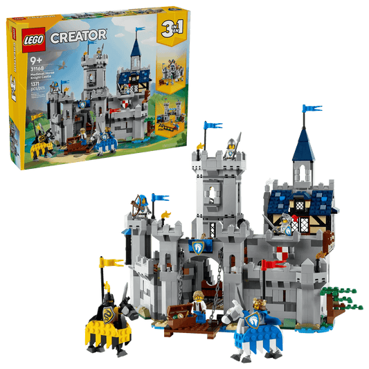 LEGO 31168 Medieval Horse Knight Castle - Creator 3-in-1
