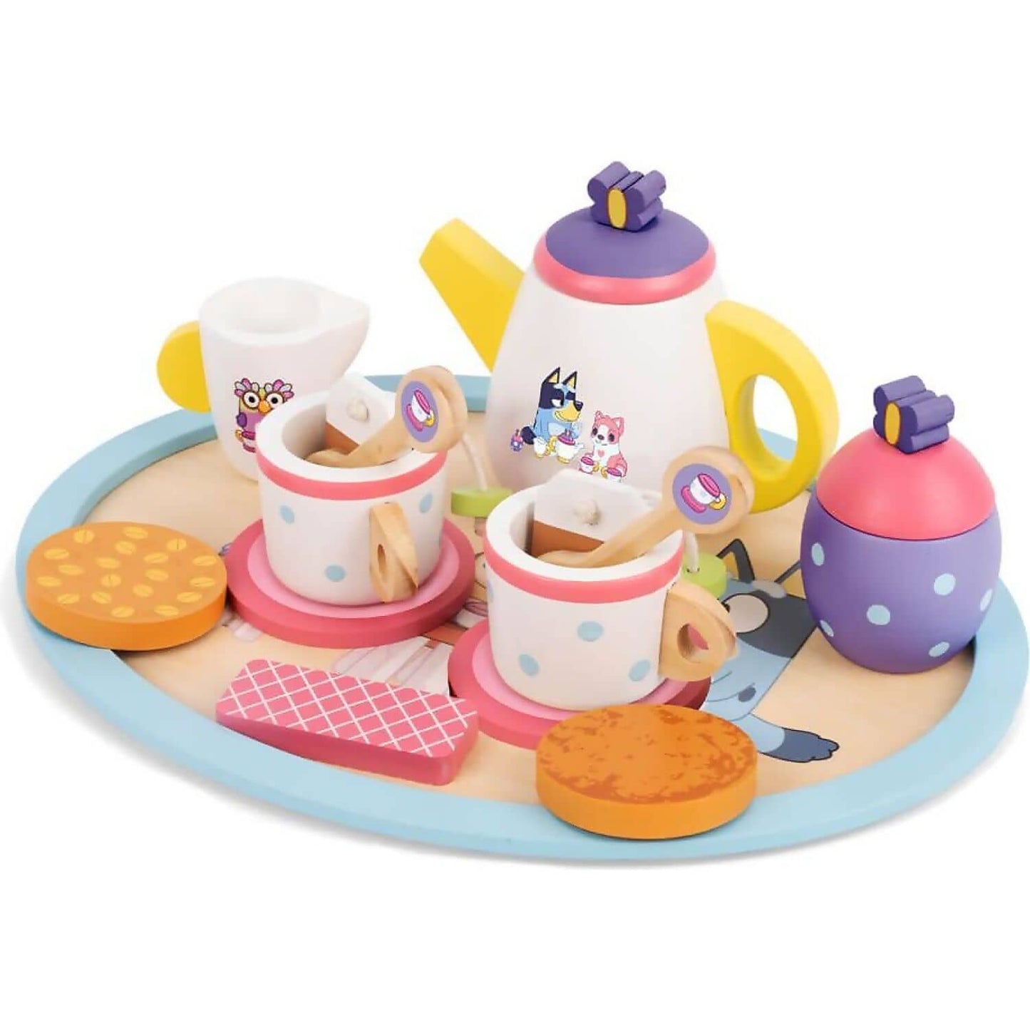 Bluey - Wooden Tea Party Set 18pc - Jasnor