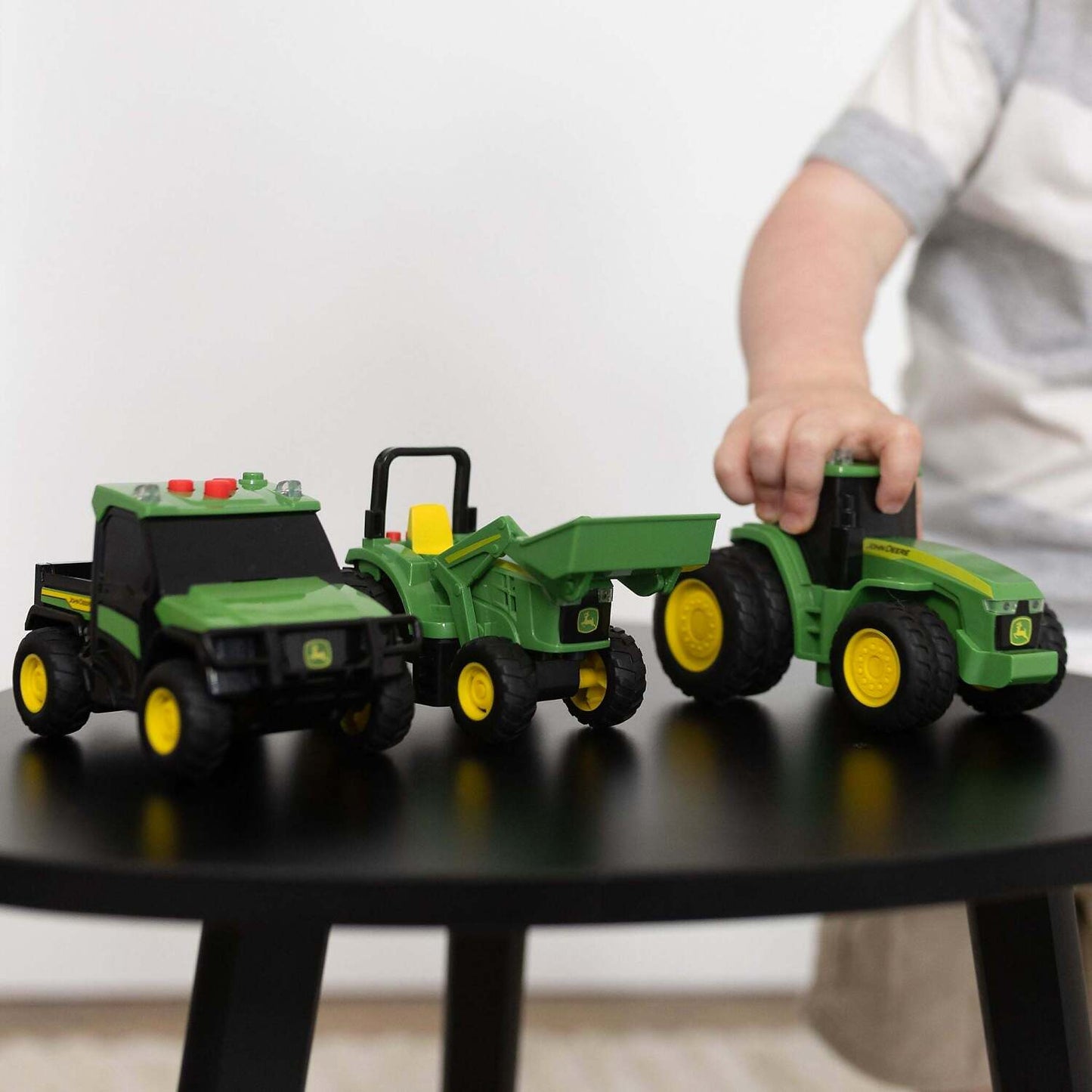 John Deere -  Kids - Mini Farm Vehicles 3pk with Lights & Sounds!