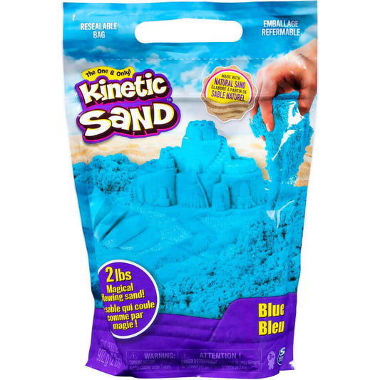 Kinetic Sand - The Original Moldable Sand Refill Blue 907gm - Spin Master