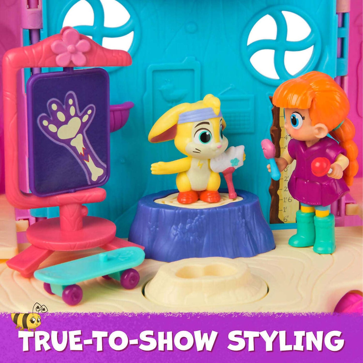 Vida The Vet - Vida & Zig Zag’s Cast & Care Playset Pack - Spin Master