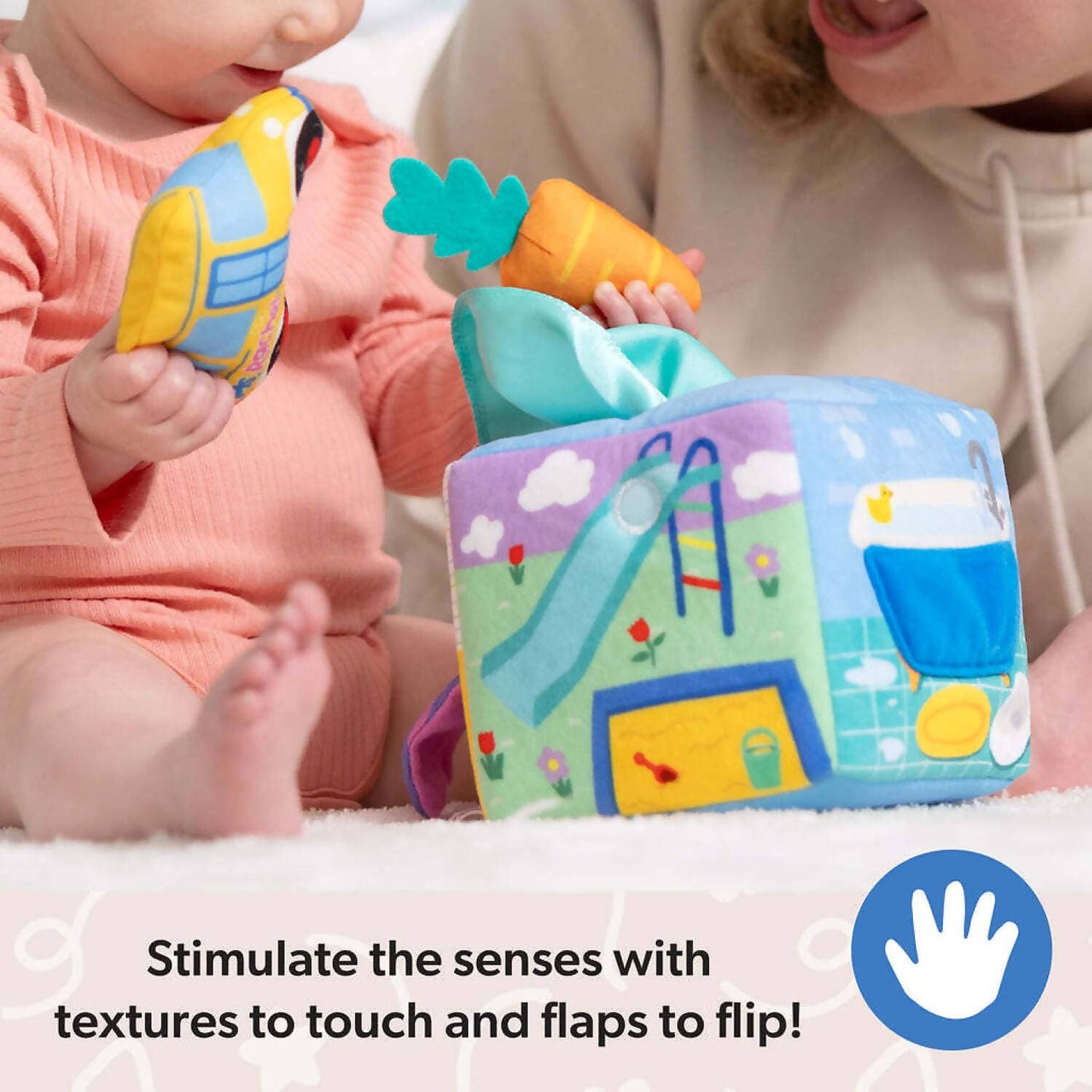 Ms. Rachel - Surprise Learning Box Soft Learning Cube - Spin Master