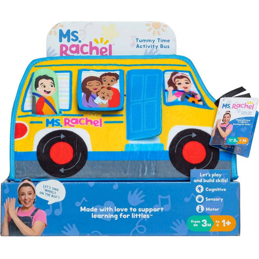 Ms. Rachel - Tummy Time Activity Bus - Spin Master