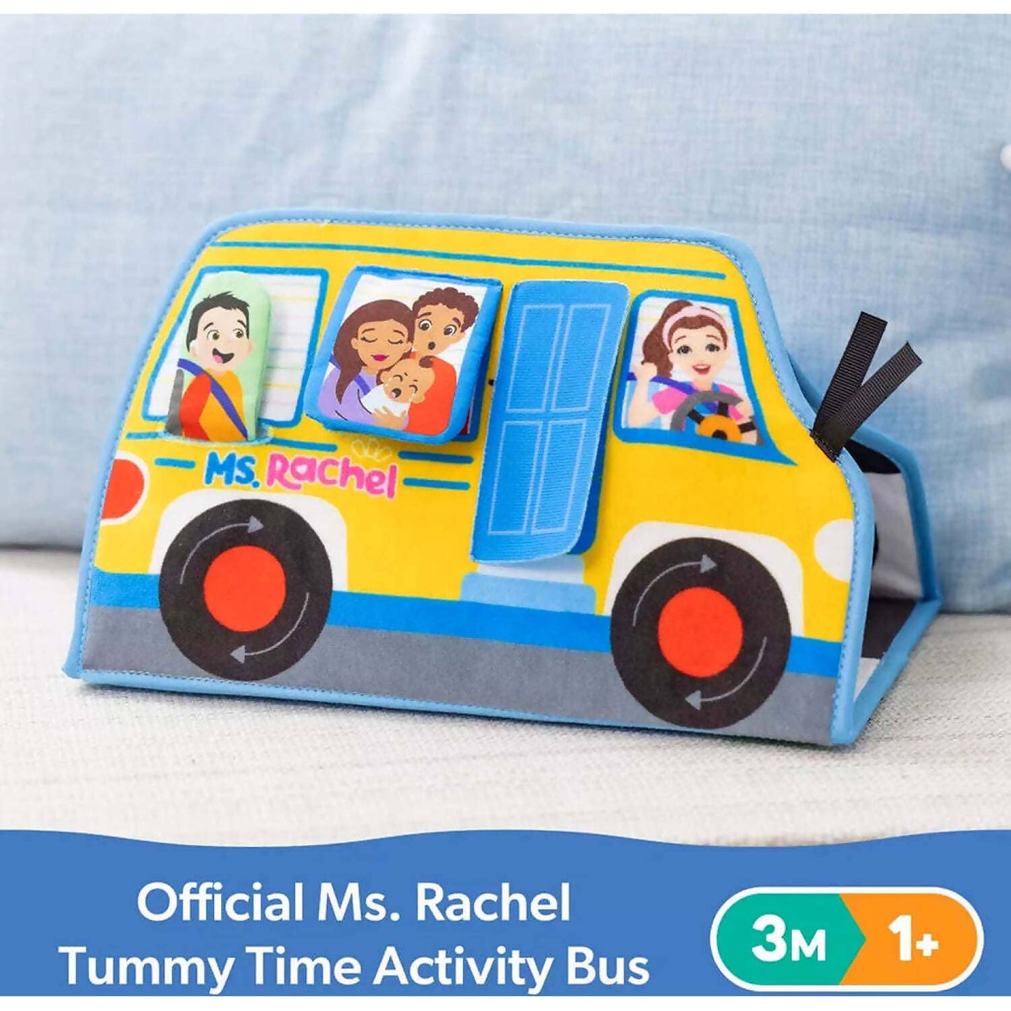 Ms. Rachel - Tummy Time Activity Bus - Spin Master