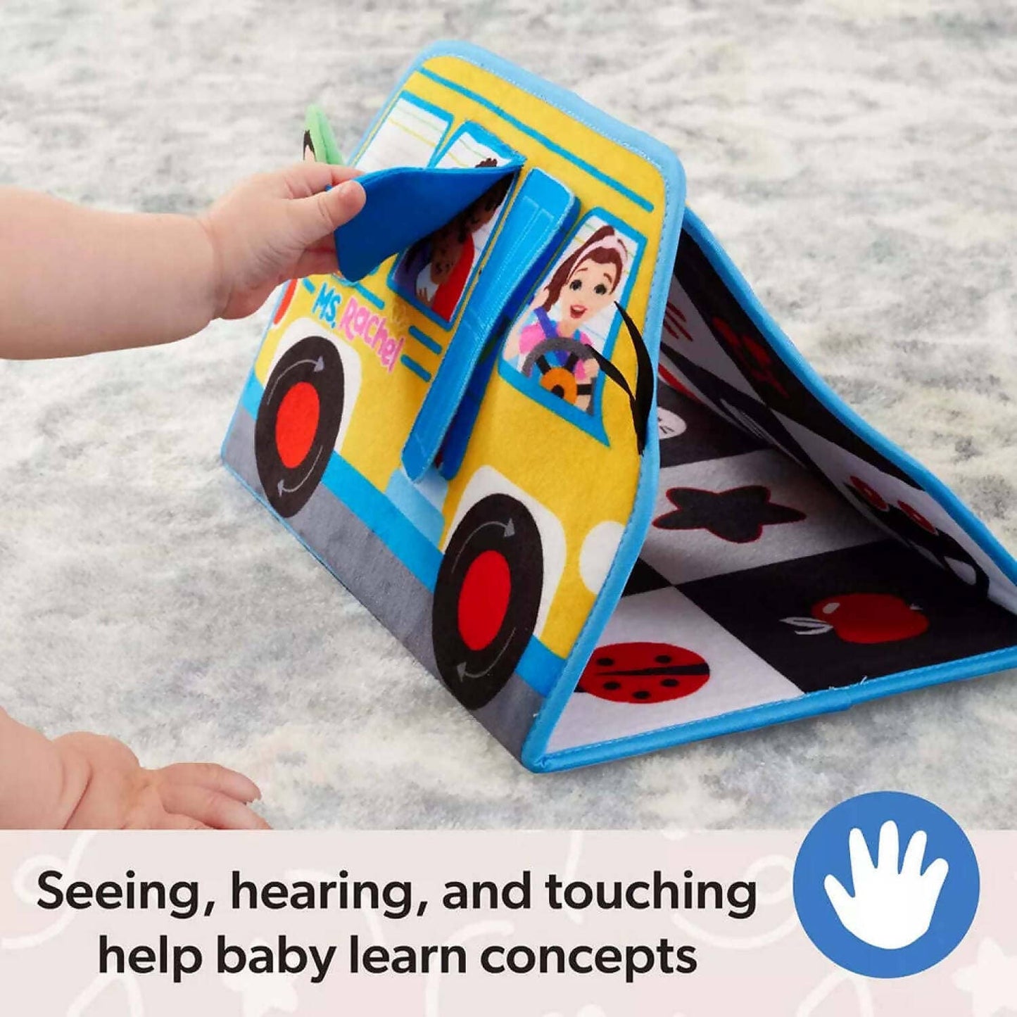 Ms. Rachel - Tummy Time Activity Bus - Spin Master