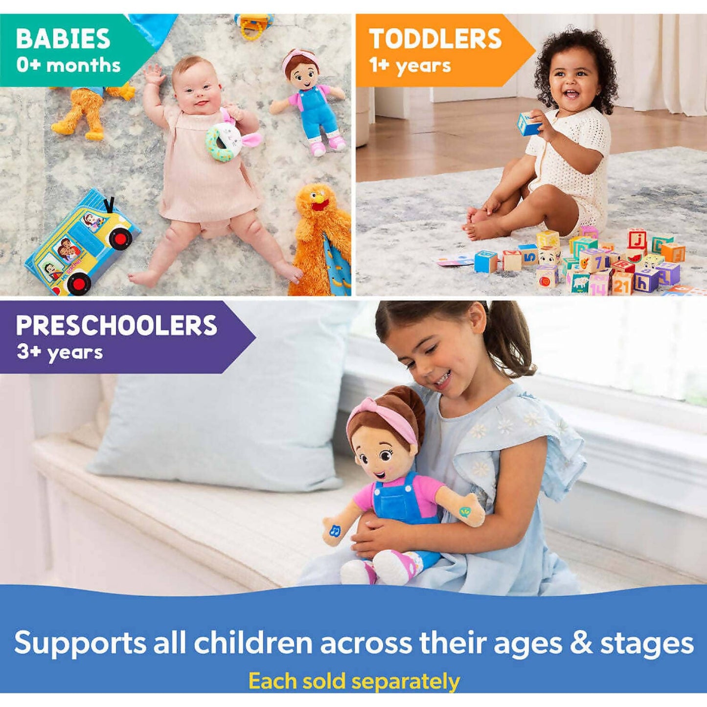 Ms. Rachel - Herbie Sensory Take-Along Toy - Spin Master