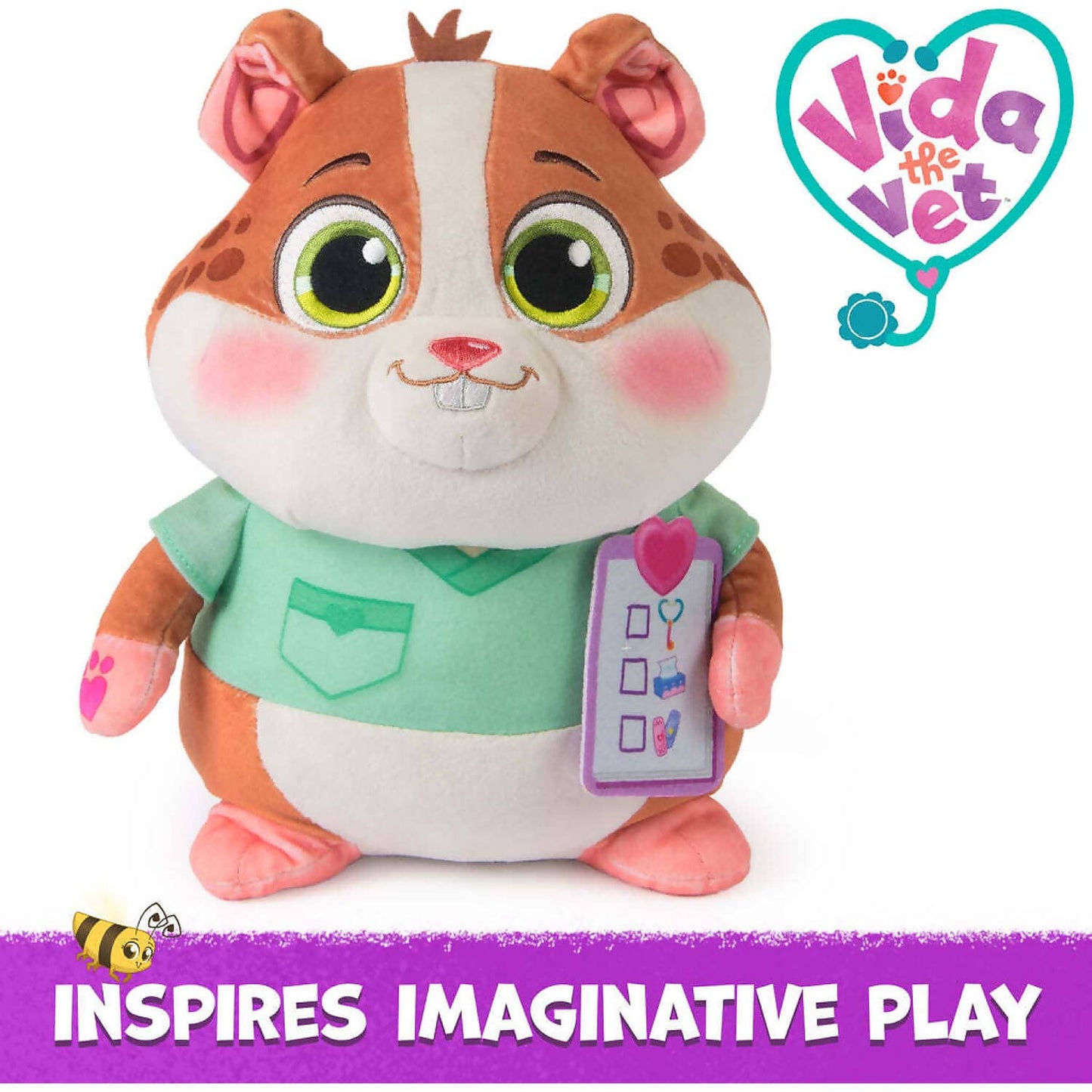 Vida The Vet - Talk & Sing Popcorn Interactive Plush - Spin Master