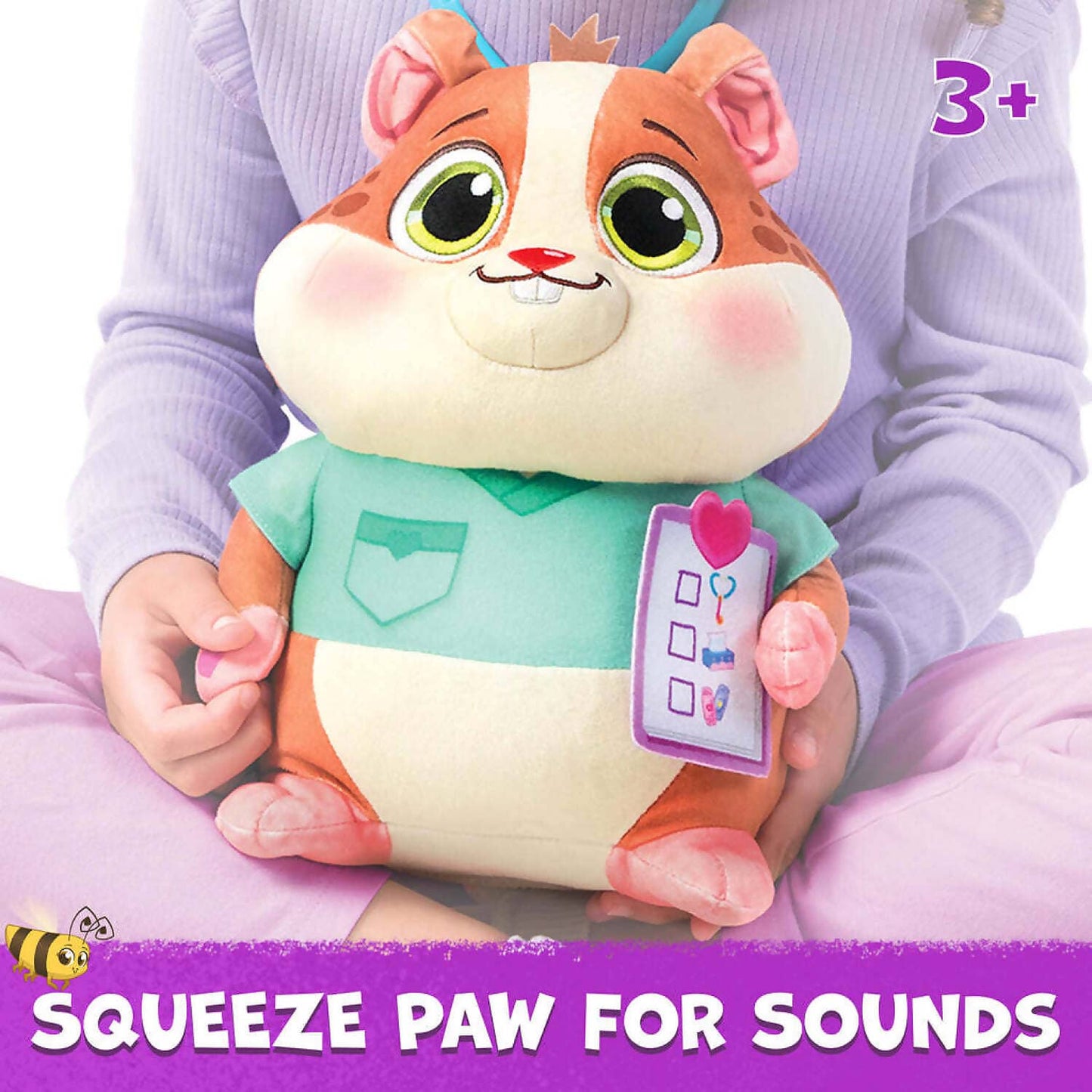 Vida The Vet - Talk & Sing Popcorn Interactive Plush - Spin Master