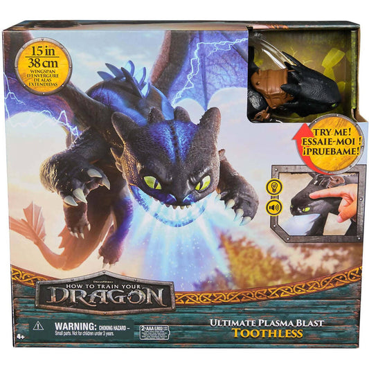 Dreamworks - How To Train Your Dragon Ultimate Plasma Blast Toothless Figure