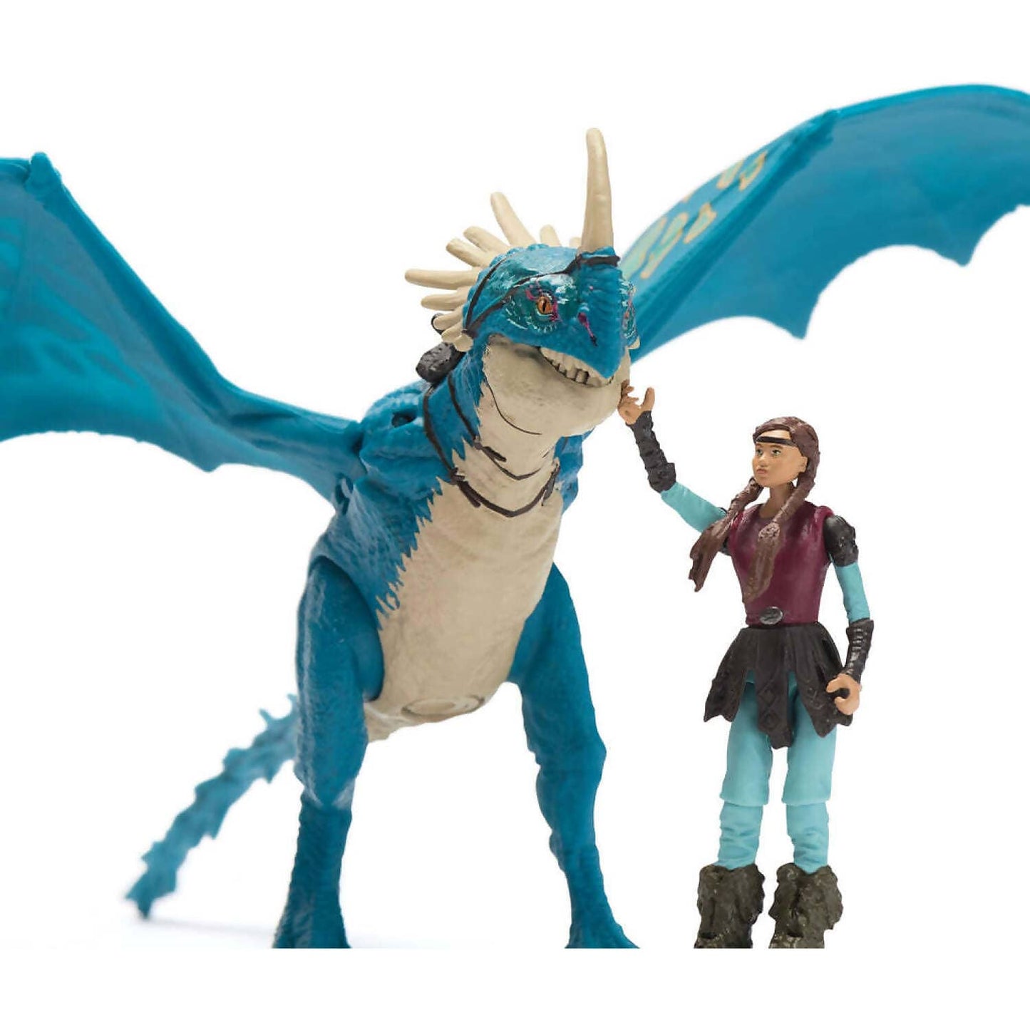 Dreamworks - How To Train Your Dragon Figure Deadly Nadder & Astrid - Spin Master