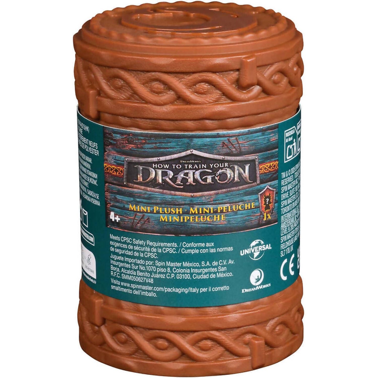 Dreamworks - How To Train Your Dragon Mini Mystery 7.5-inch Dragon Plush Blind Box - Spin Master