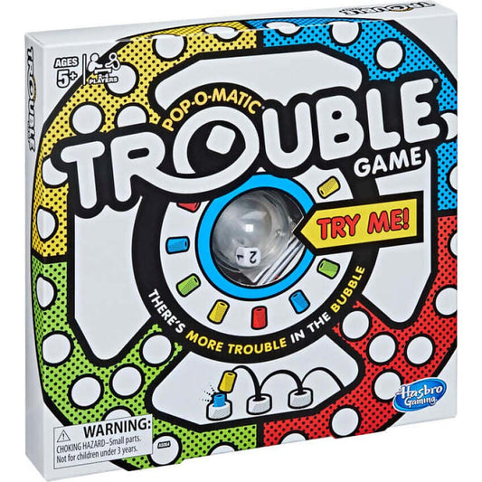 Hasbro Gaming - Trouble Game Pop-O-Matic Fun Family Board Game
