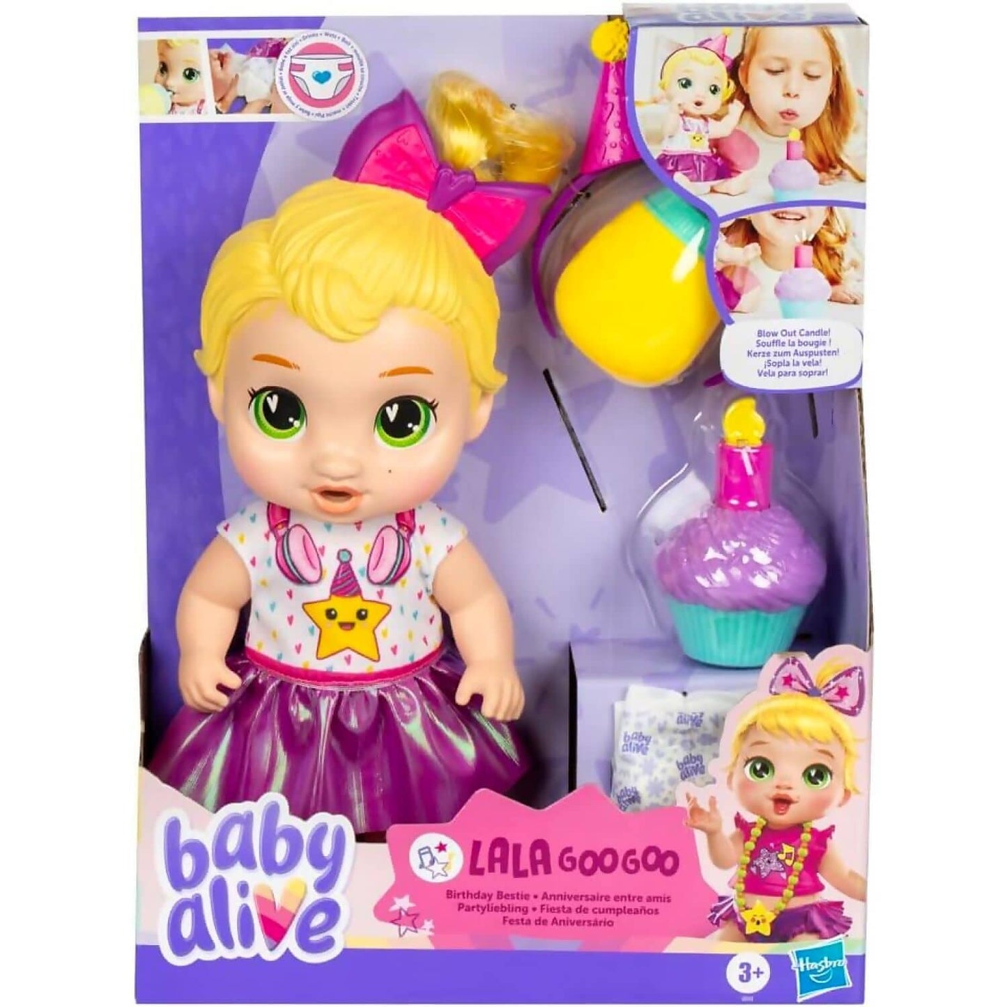 Baby Alive - Birthday Bestie Lala Goo Goo Doll - Hasbro
