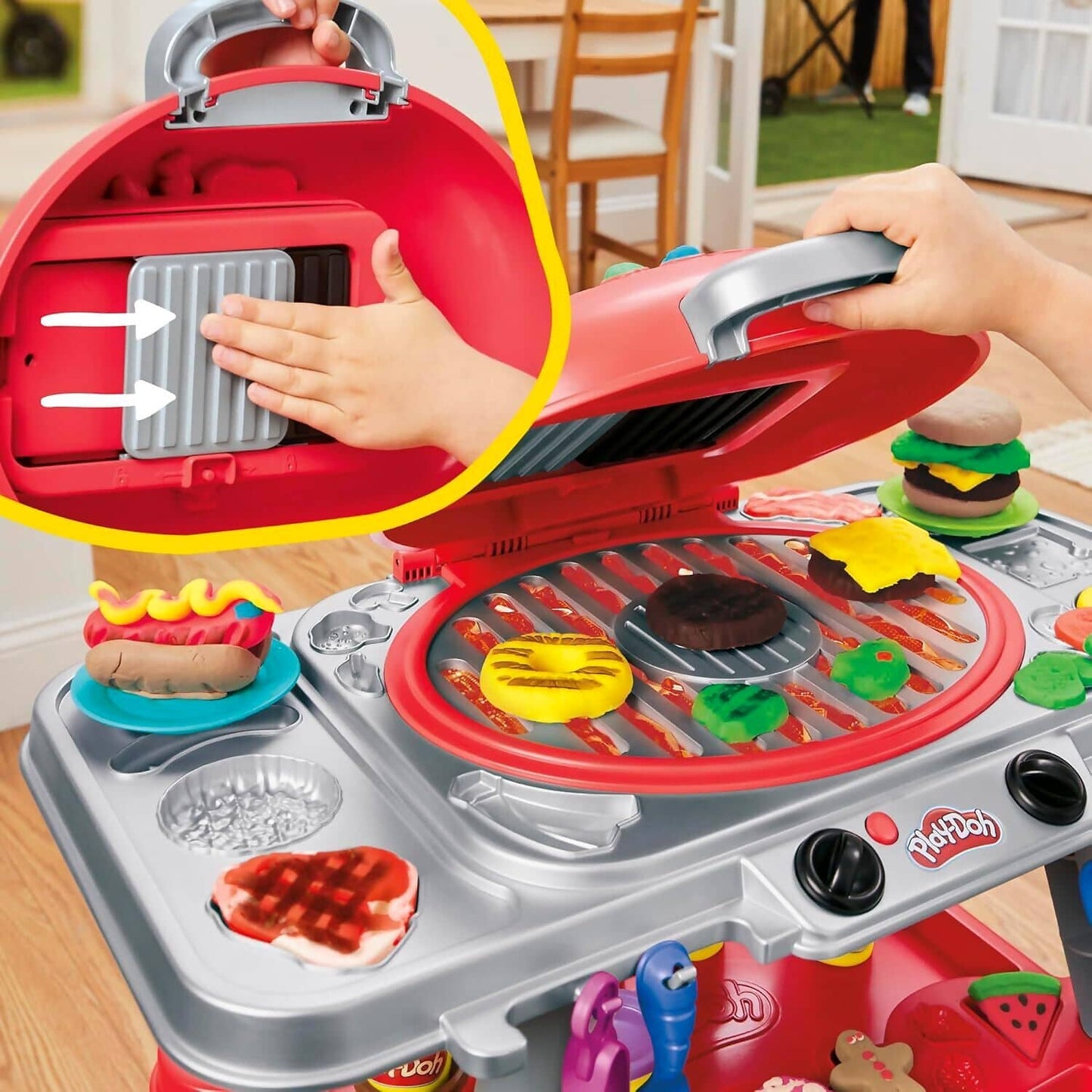 Play-Doh - Sizzlin Grill Playset - Hasbro
