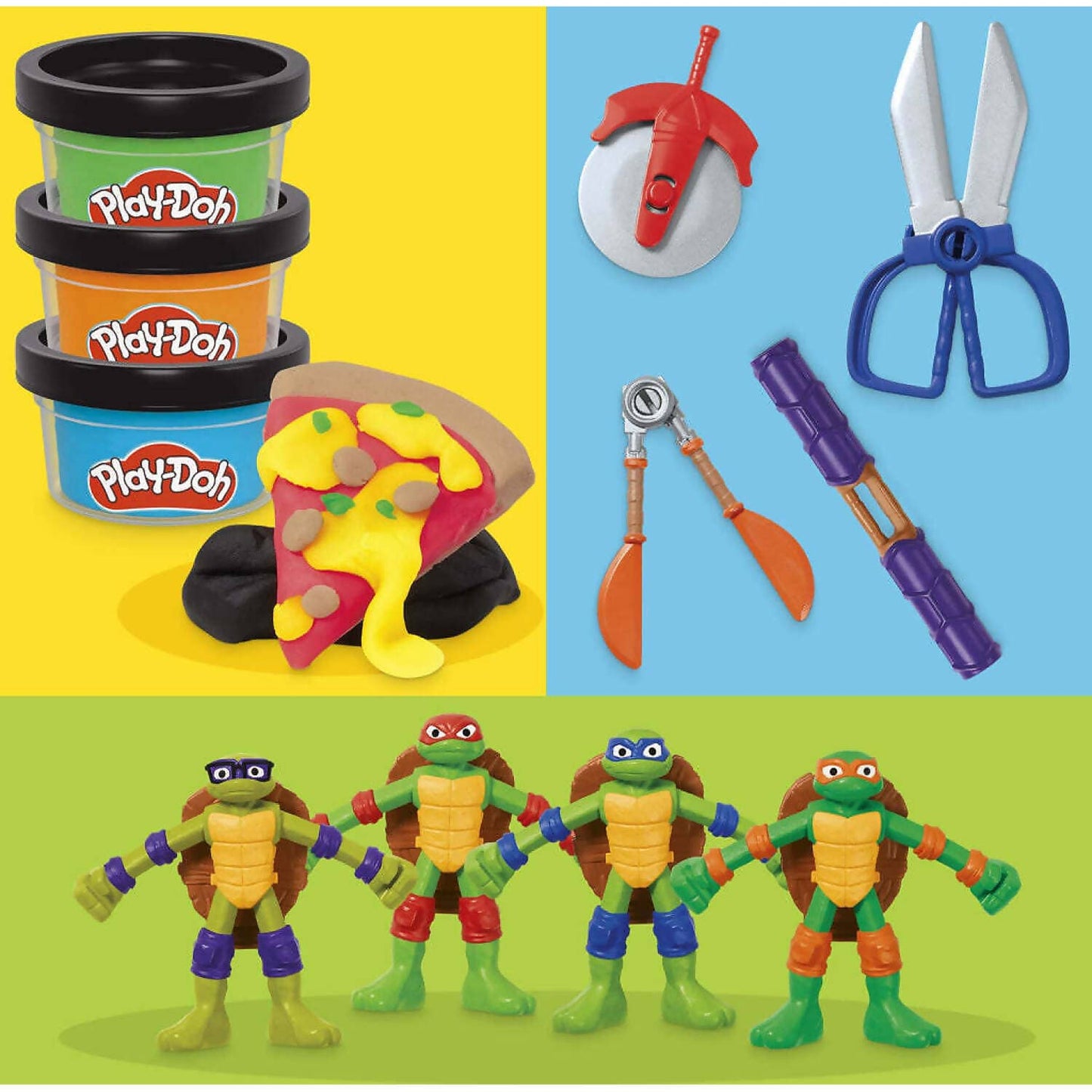 Play-Doh - Teenage Mutant Ninja Turtles Cowabunga Creations - Hasbro