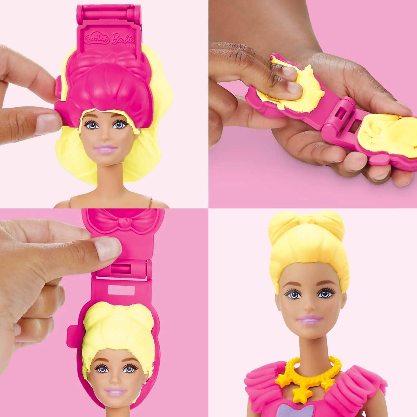 Play-Doh - Barbie Ruffles & Bows Doll Set - Hasbro