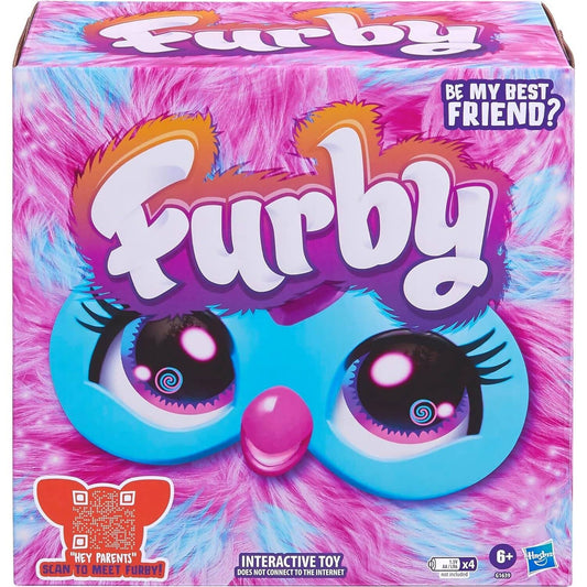 Furby - Cotton Candy Pink & Blue Interactive Plush - Hasbro
