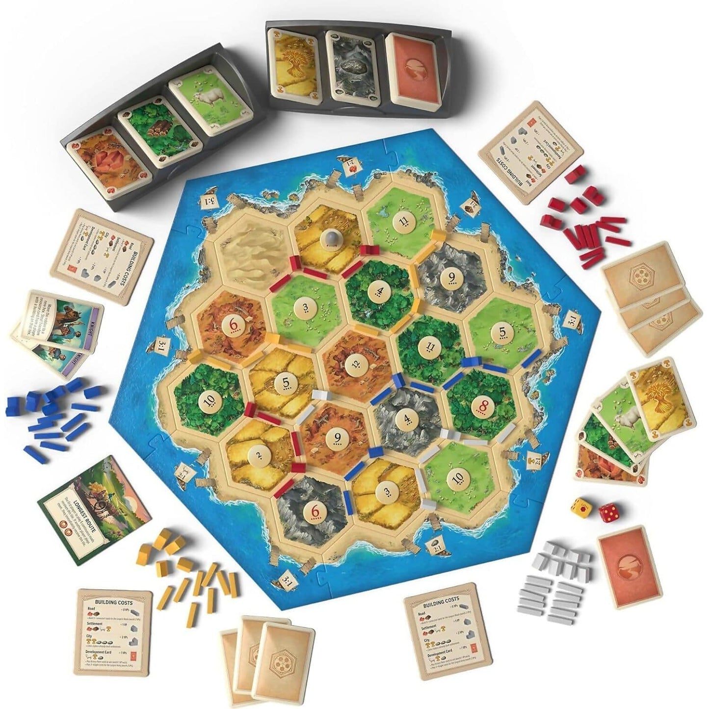 Catan - Catan 6Th Edition Board Game by Klaus Teuber