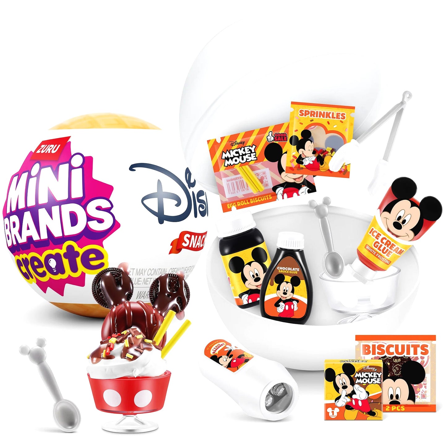 ZURU - Mini Brands Create Disney Snacks Series 1 Blind Capsule