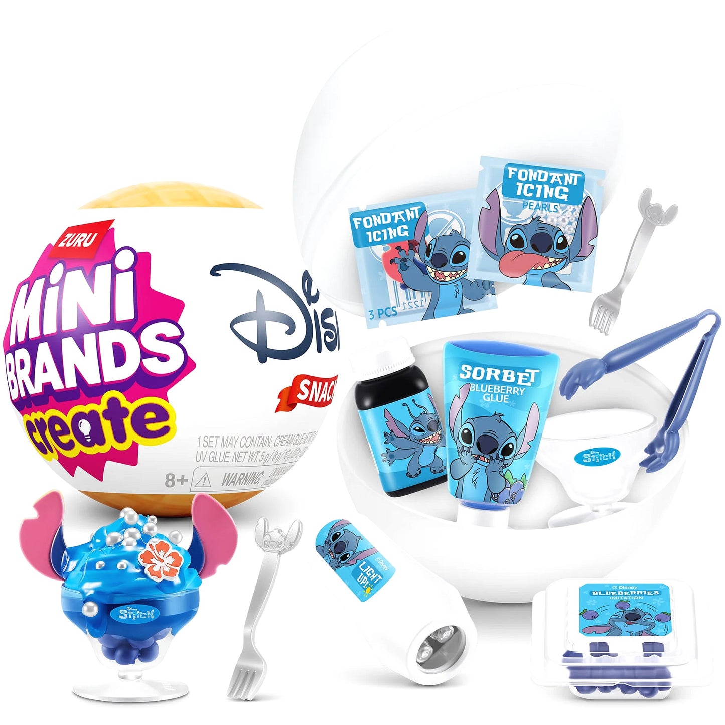 ZURU - Mini Brands Create Disney Snacks Series 1 Blind Capsule