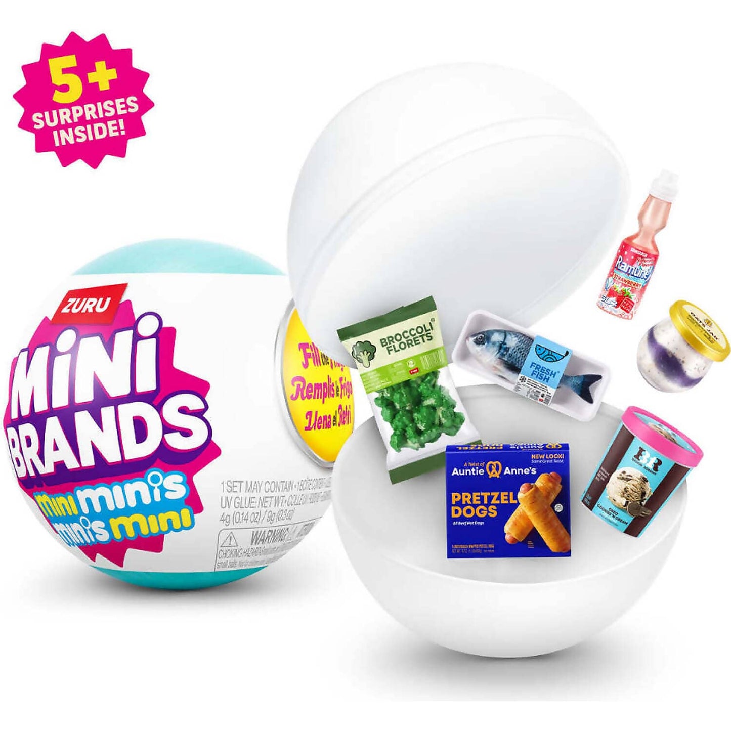 ZURU - Mini Brands Fill The Fridge Series 1 Blind Capsule